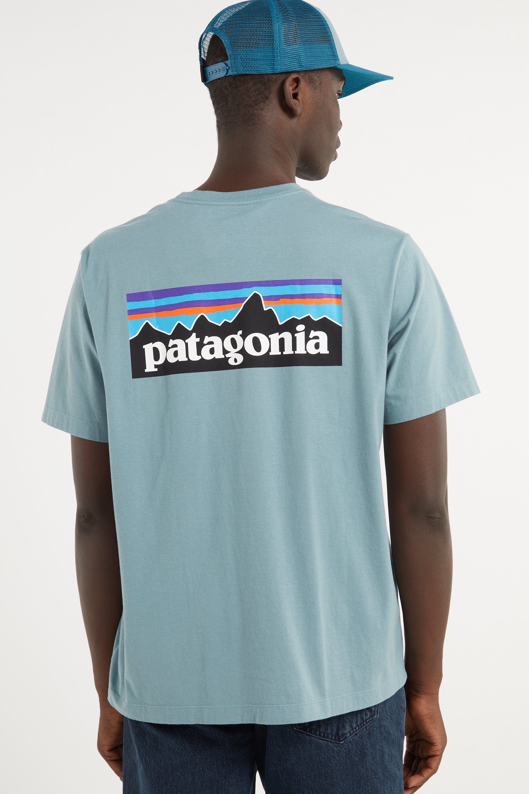 T-shirt | Bleu PATAGONIA Homme