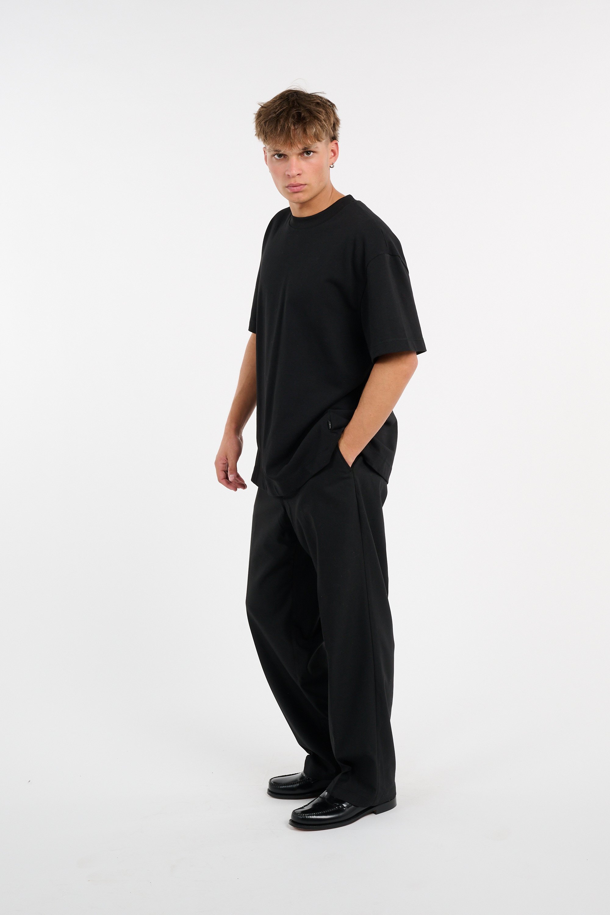 T-shirt | Noir LES DEUX Homme