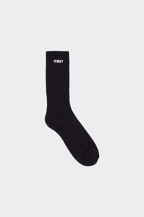 OBEY Chaussettes Noir