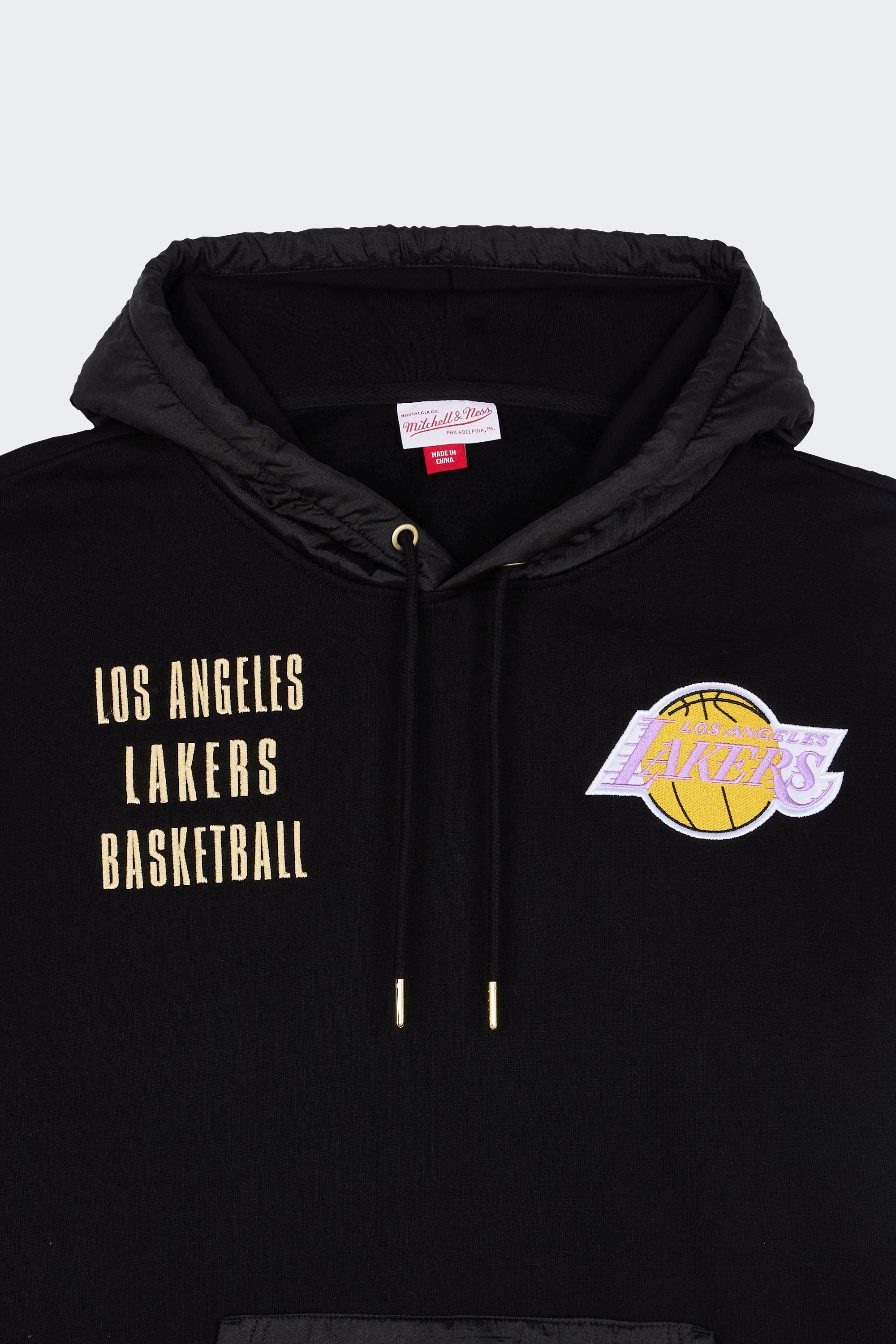 Hoodie | Black by MITCHELL & NESS Hoodie Black