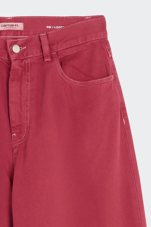 CARHARTT WIP Jean Rouge