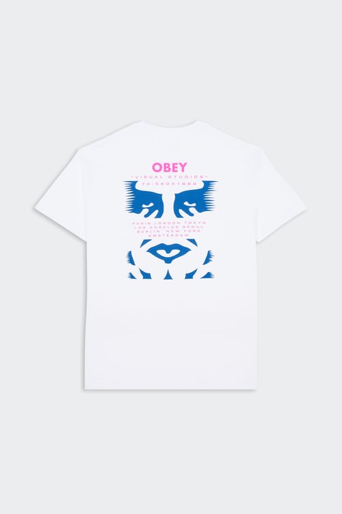 OBEY T-shirt Blanc
