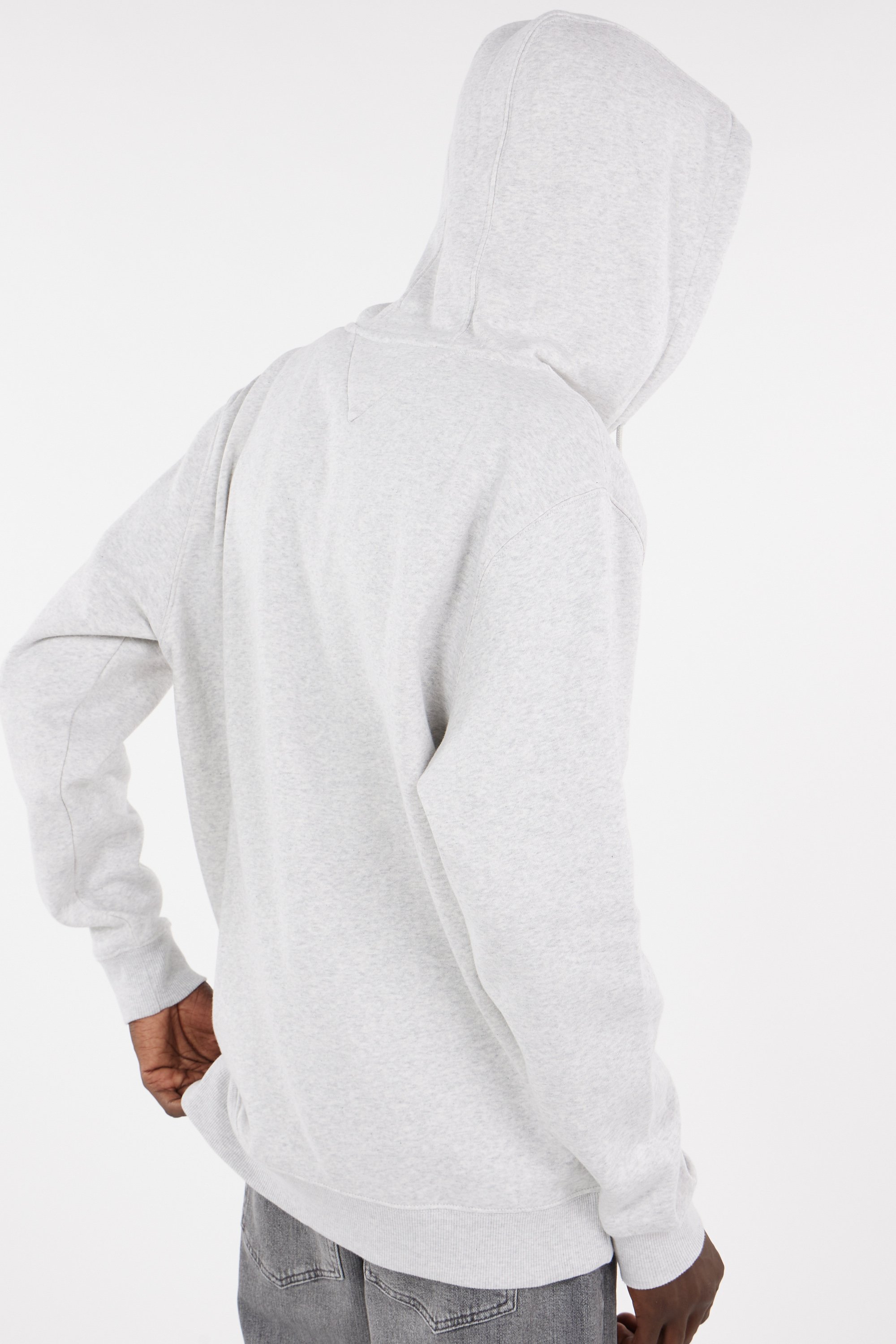 Hoodie zippé Gris