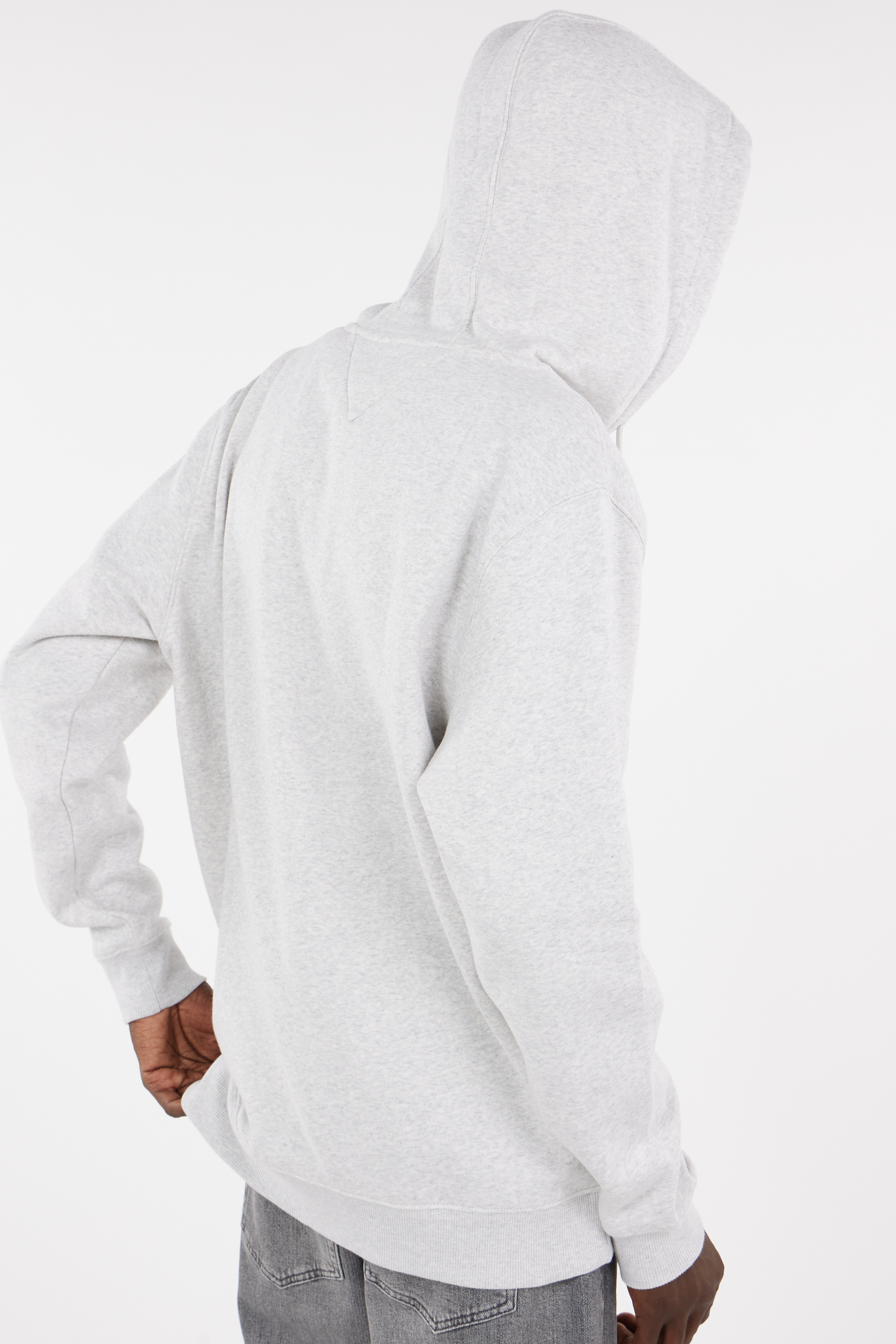Hoodie zippé Gris