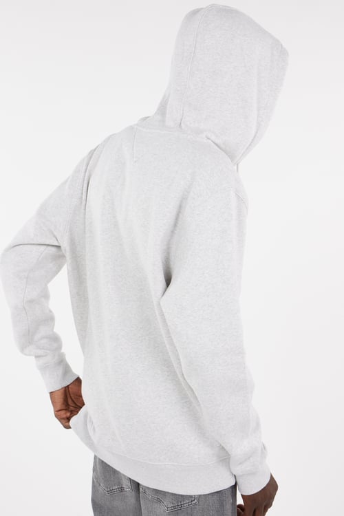 TOMMY JEANS Hoodie zippé Gris