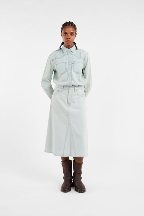LEVI'S Jupe Bleu