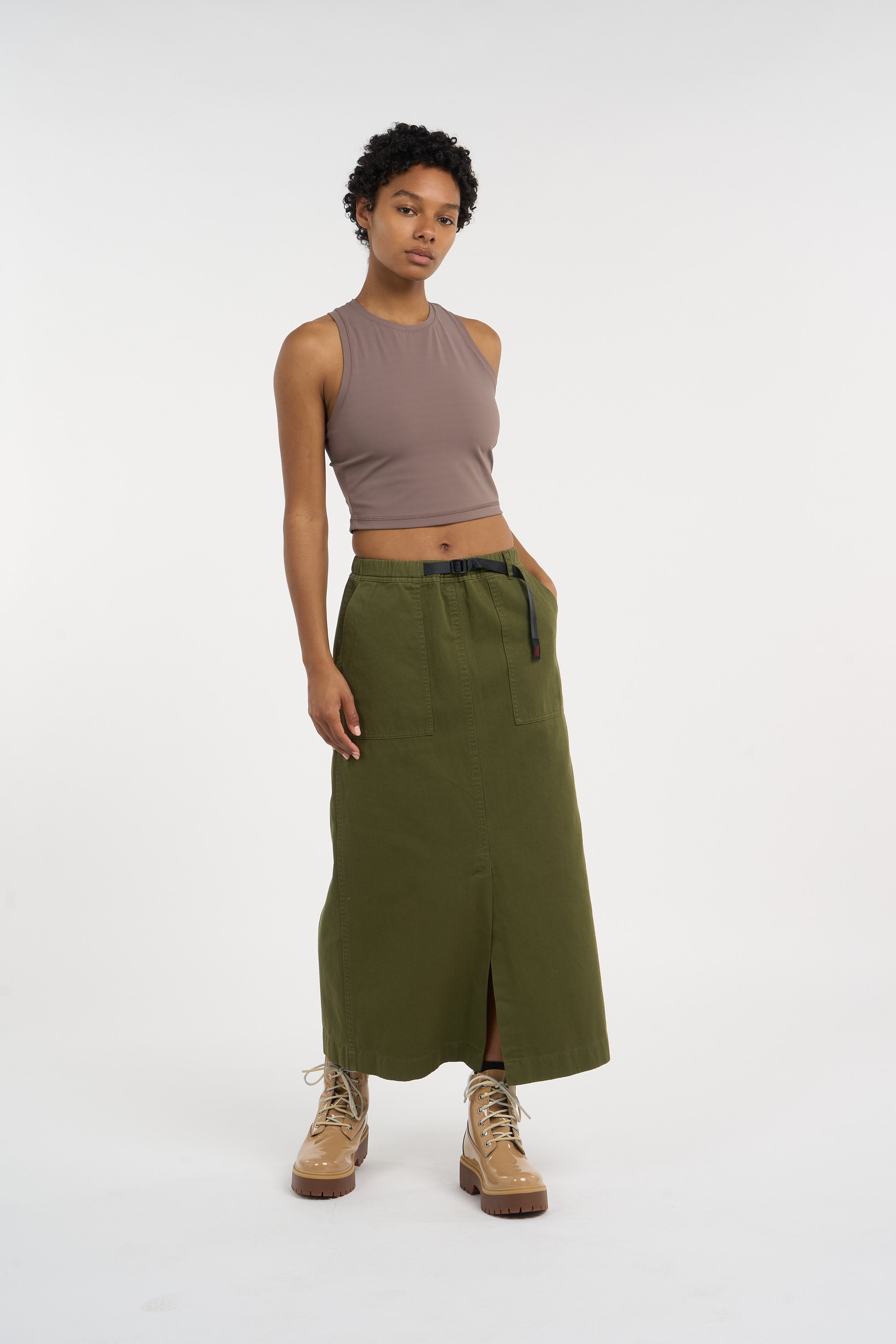 Tank top COLUMBIA Brown