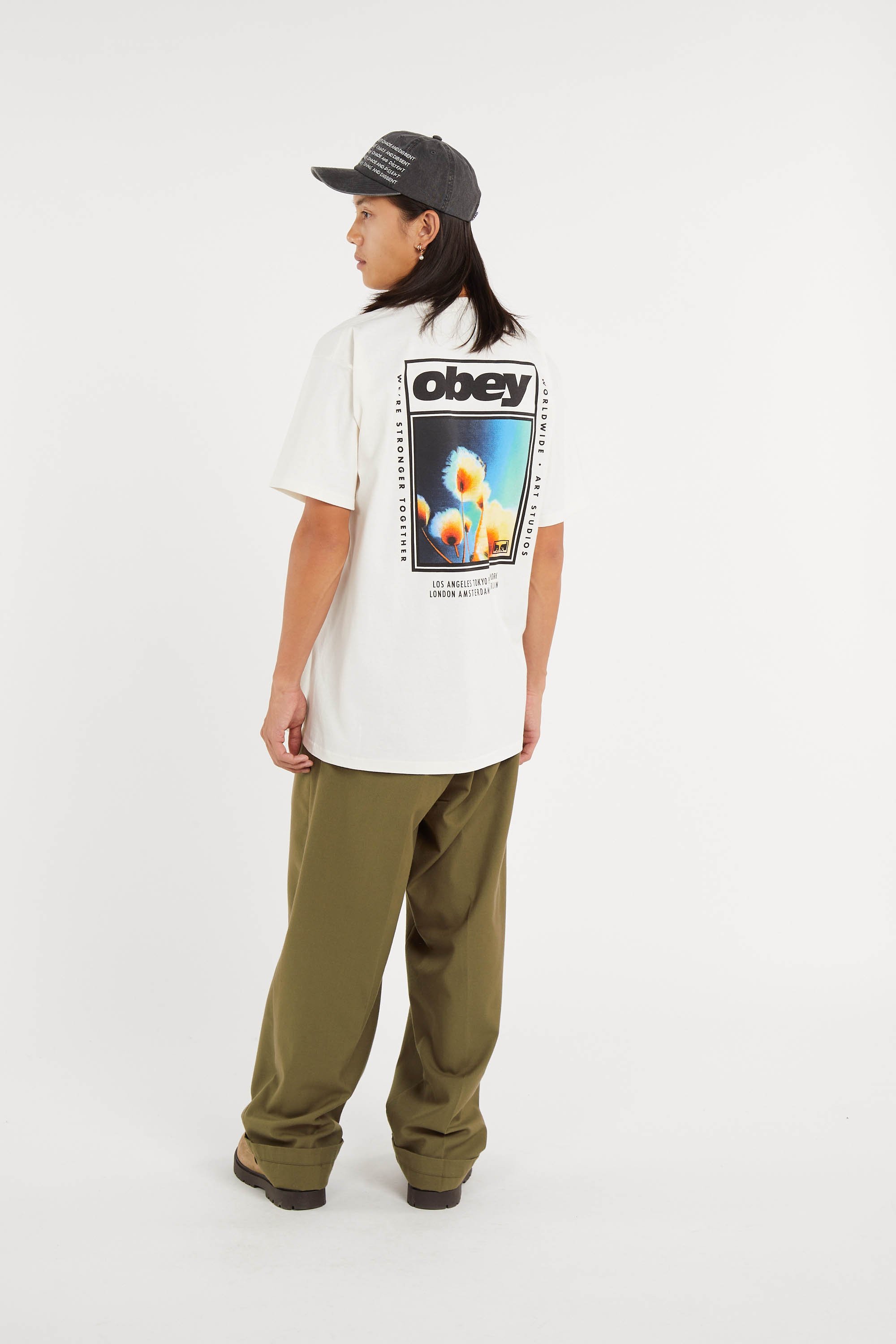 T-shirt | Beige OBEY Homme
