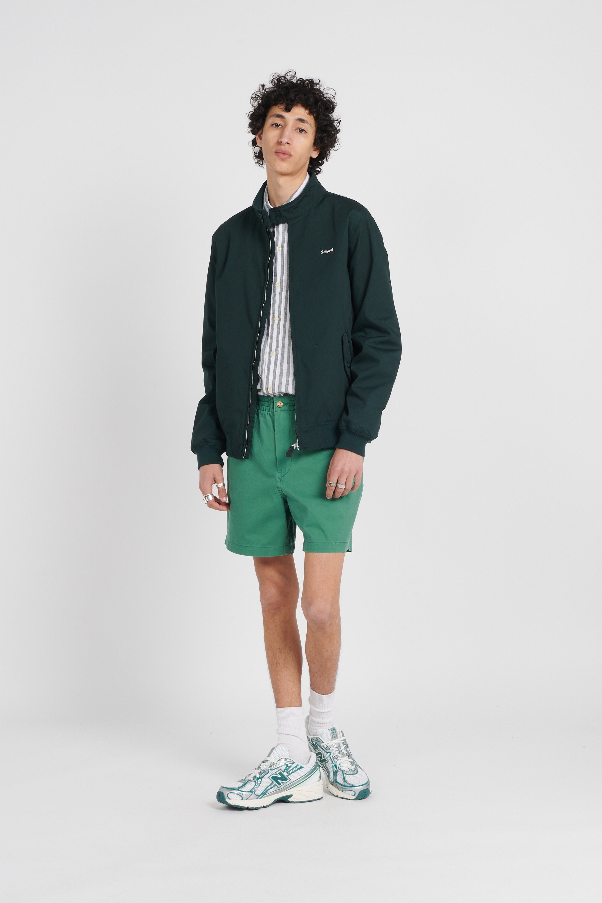Jacket SCHOTT Green