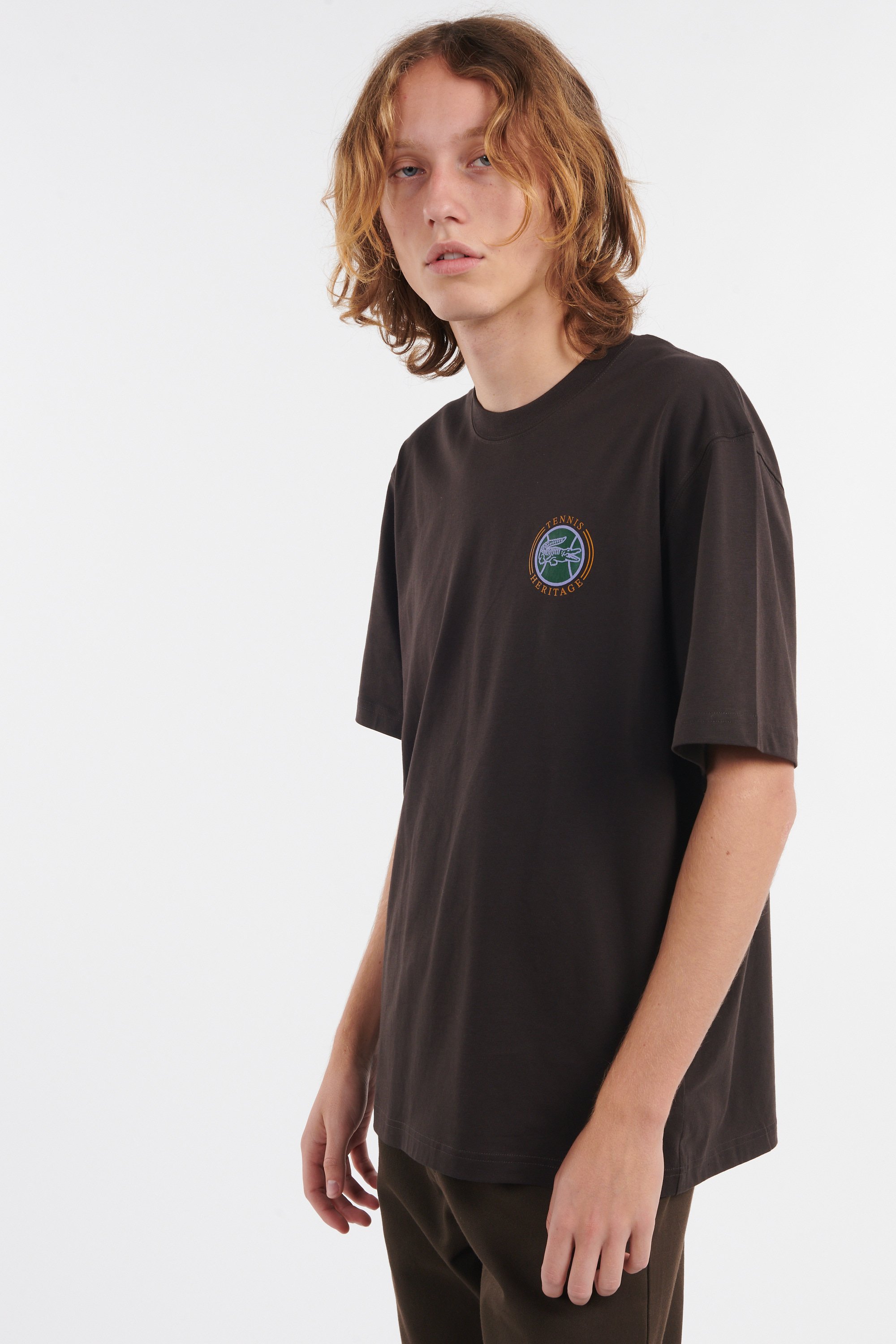 T-shirt | Marron by LACOSTE T-shirt Marron