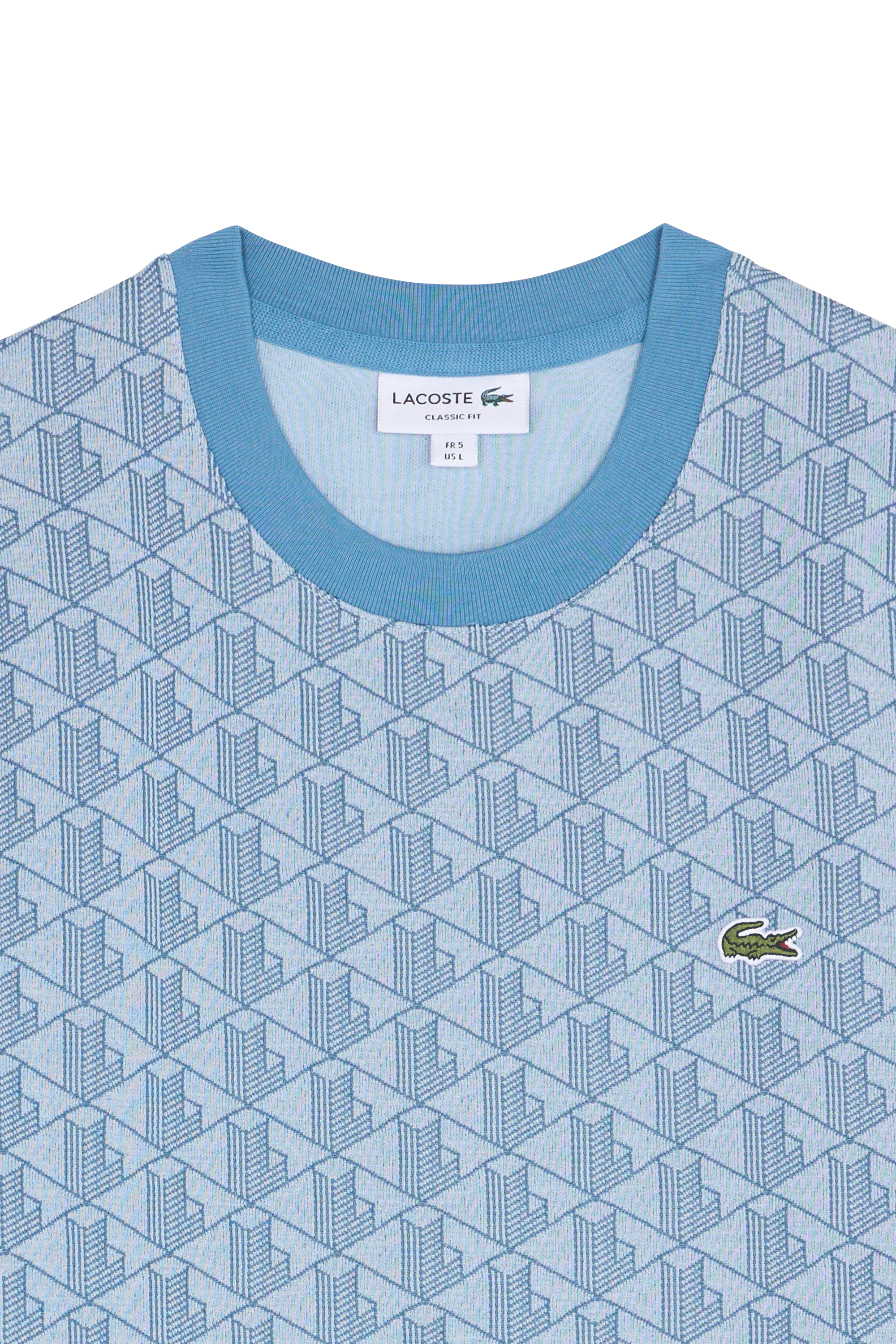 T-shirt LACOSTE Bleu