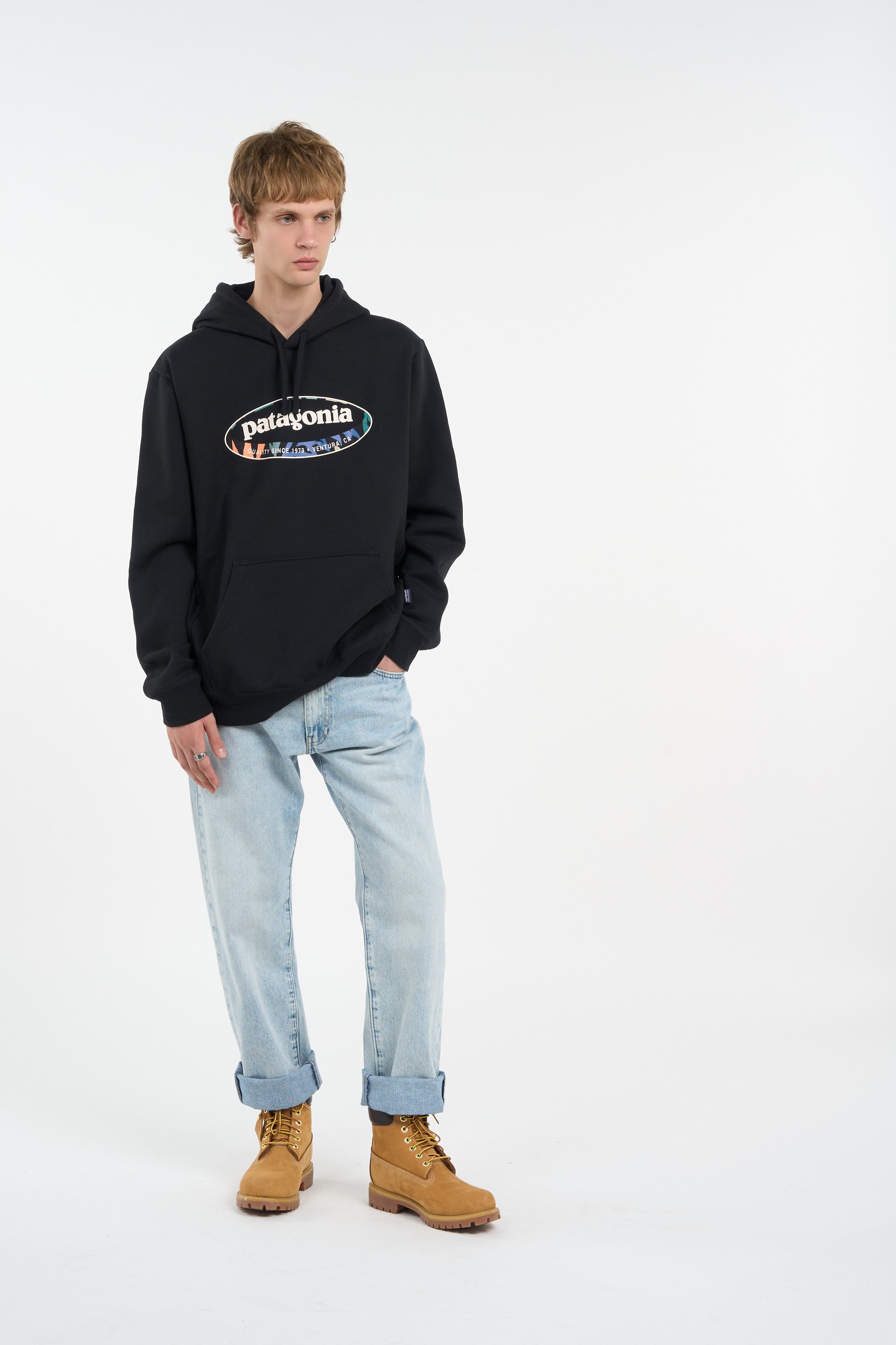 Tommy badge sweatshirt PATAGONIA Black