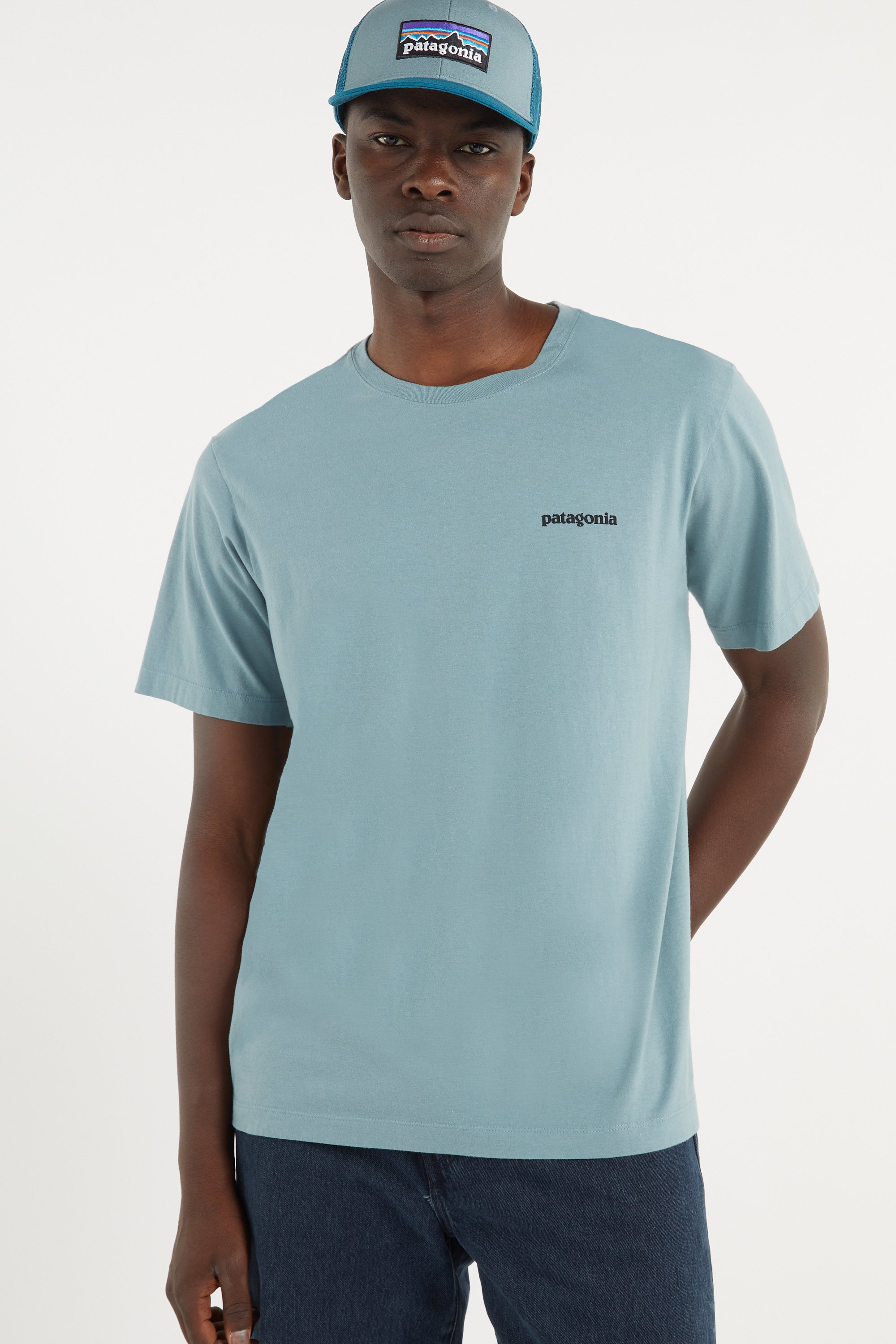 T-shirt | Bleu PATAGONIA Homme