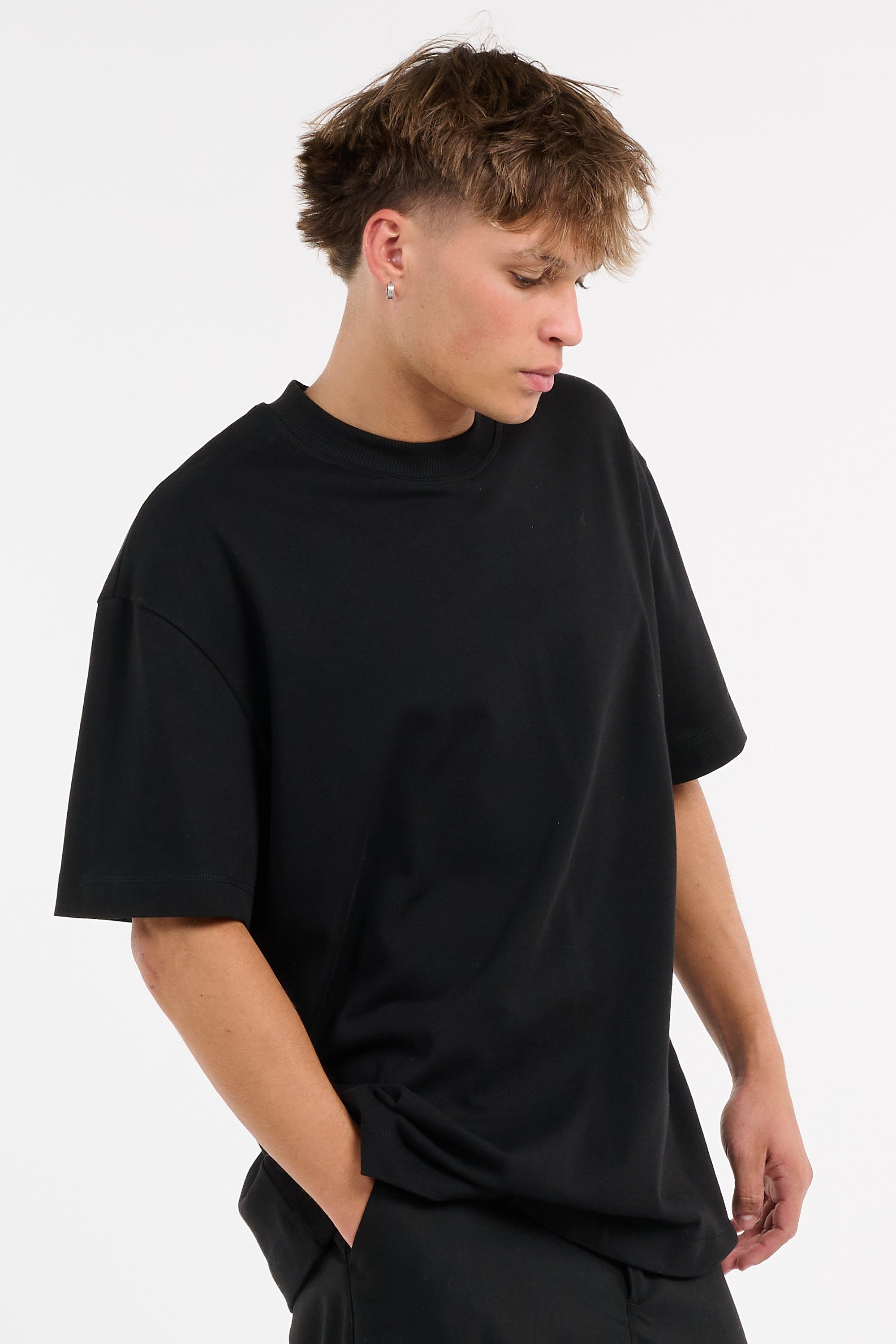 T-shirt | Noir LES DEUX Homme