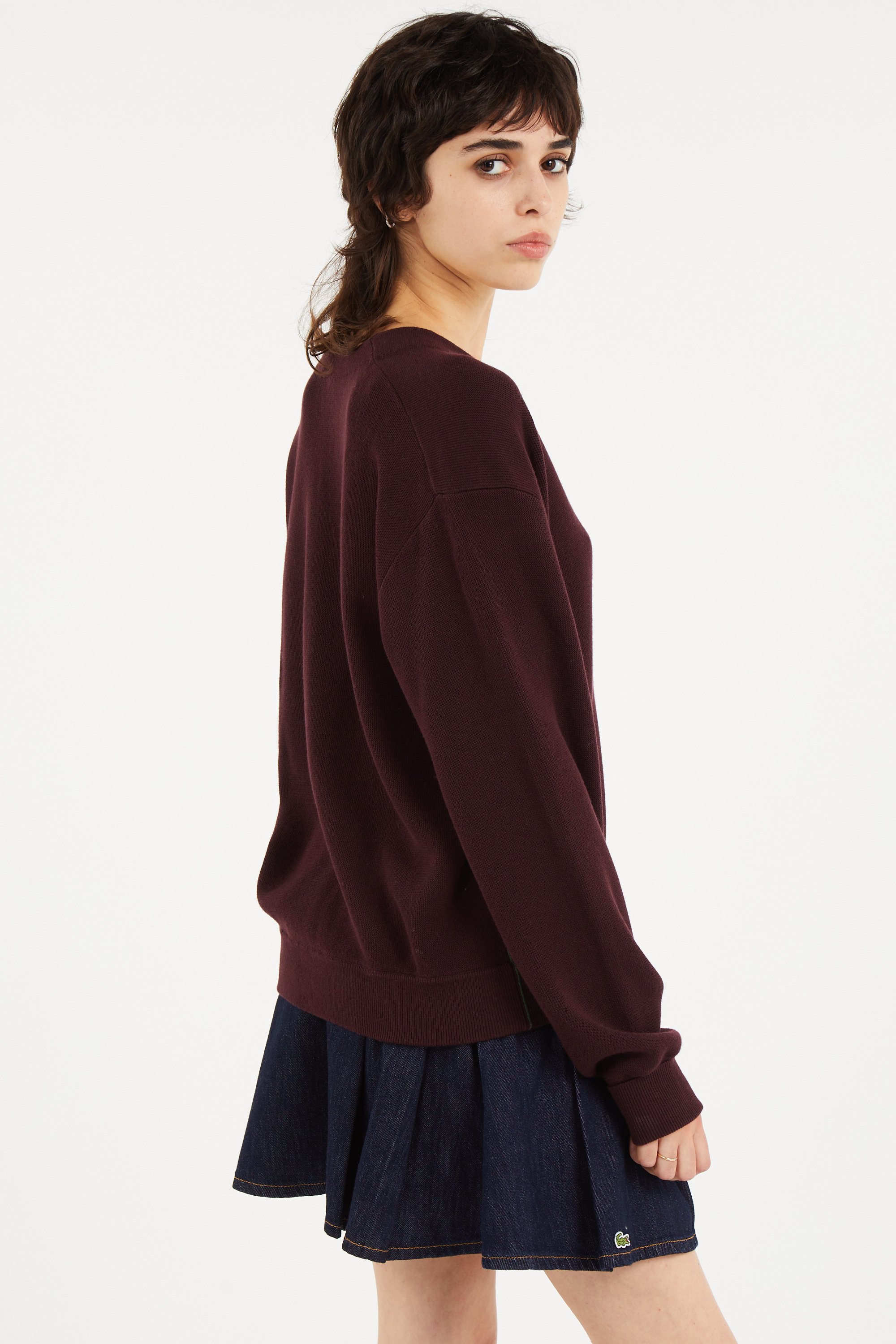 Gilet  | Rouge LACOSTE Femme