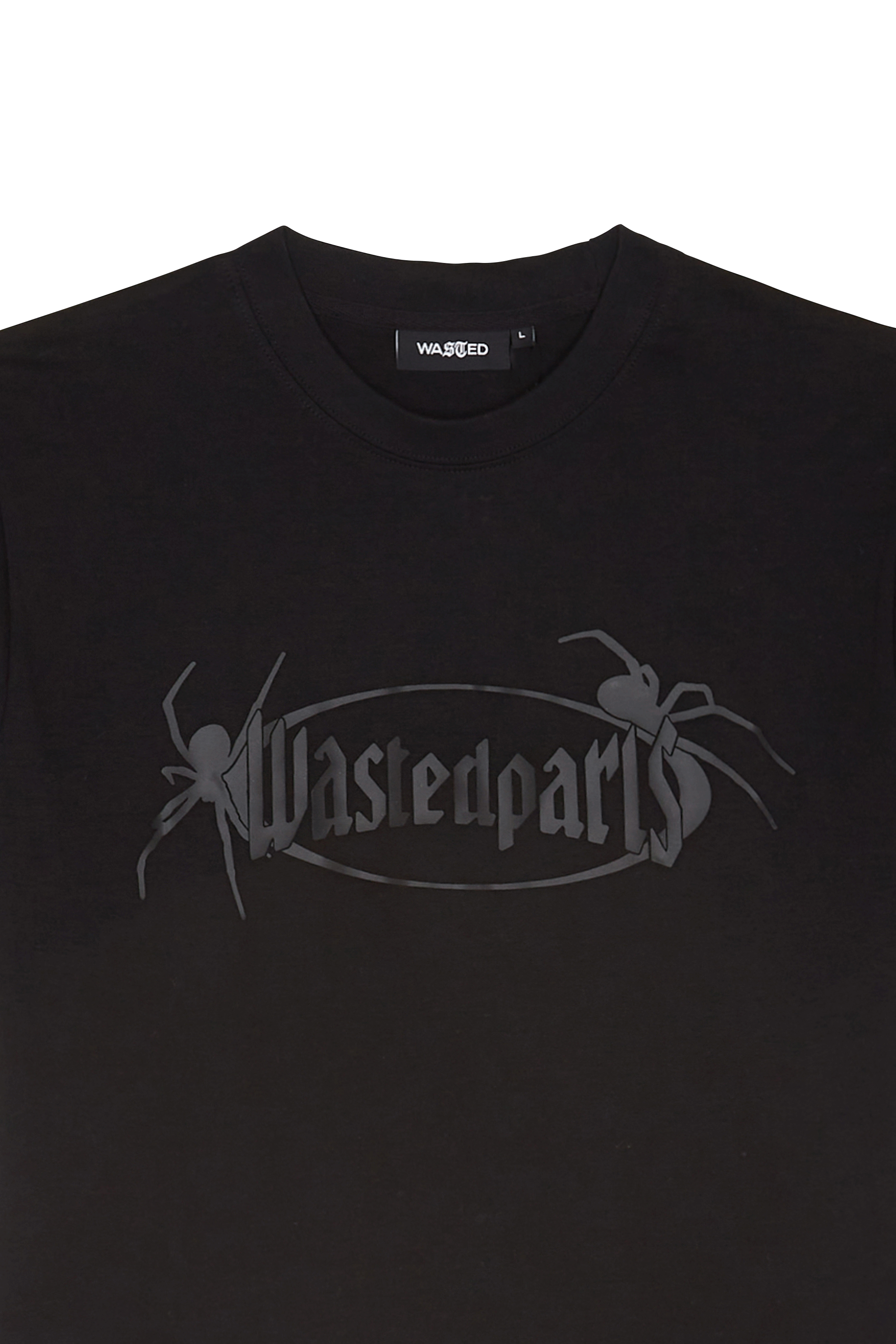 T-shirt WASTED Noir