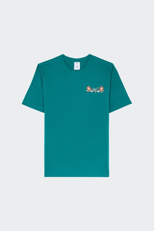 PUMA T-shirt Vert