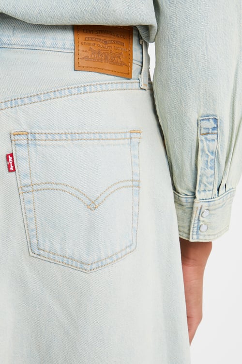 LEVI'S Jupe Bleu