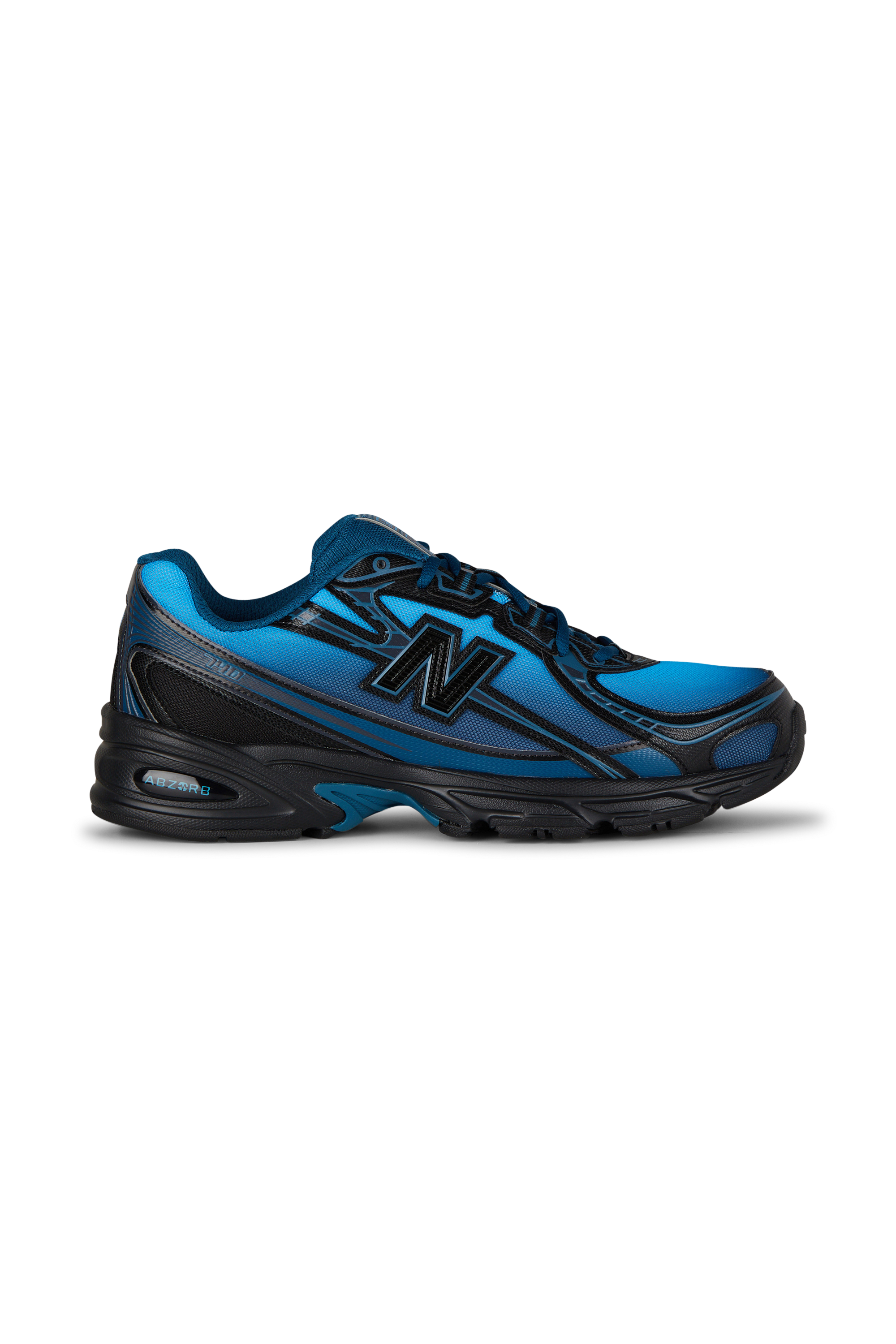 Men?s Storm 96 LO fabric and leather sneakers NEW BALANCE Blue