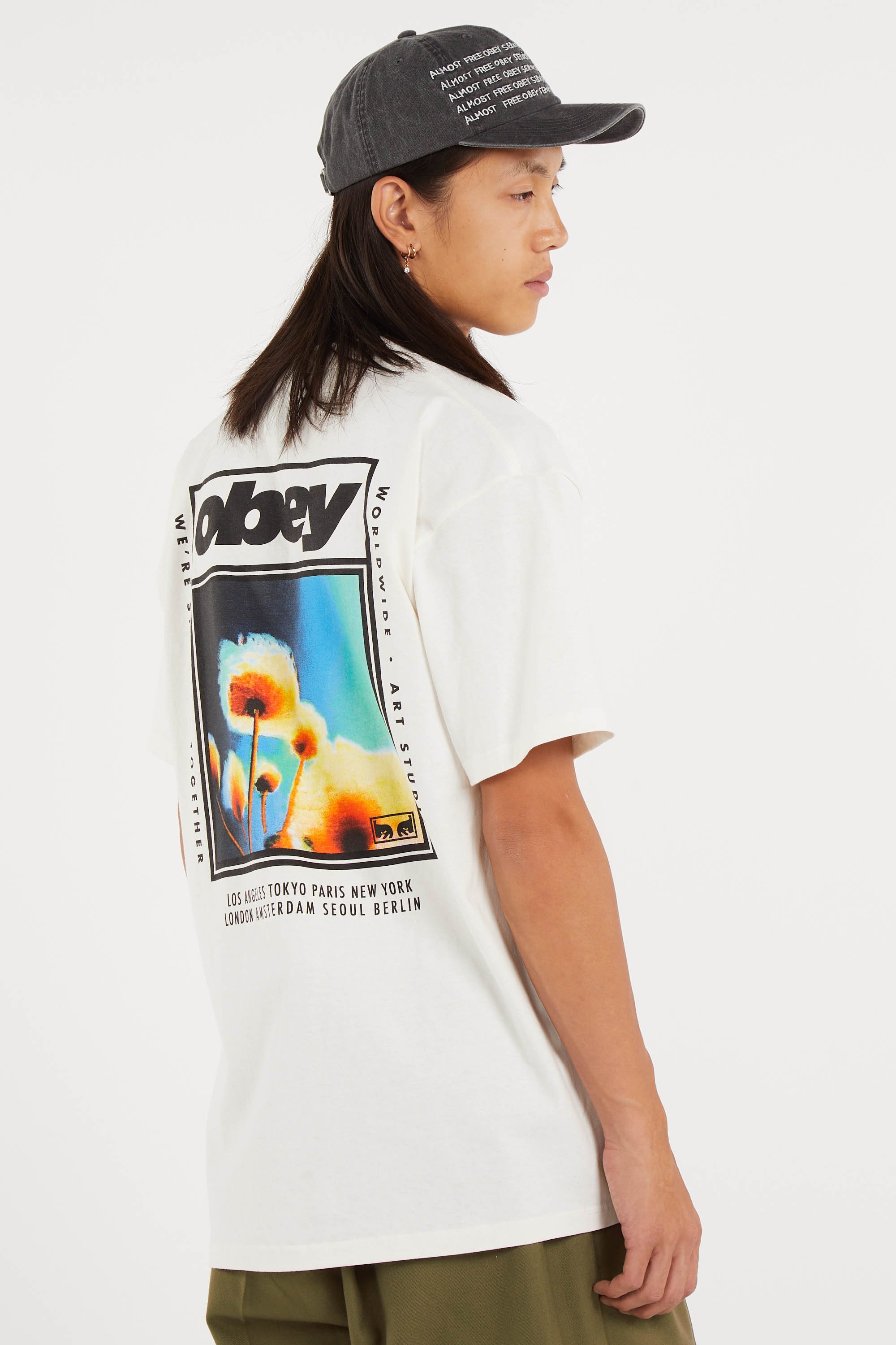 T-shirt | Beige OBEY Homme