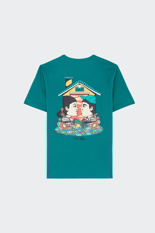 PUMA T-shirt Vert