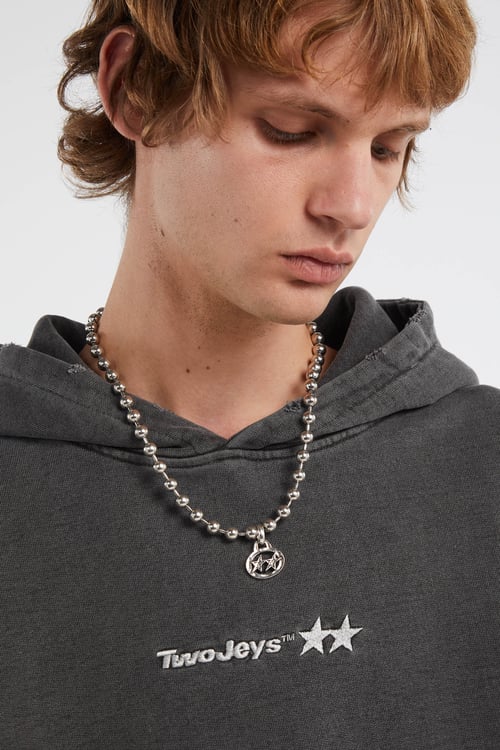 TWOJEYS Collier Argent