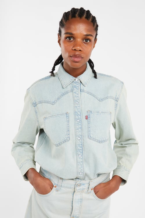 LEVI'S Chemise Bleu