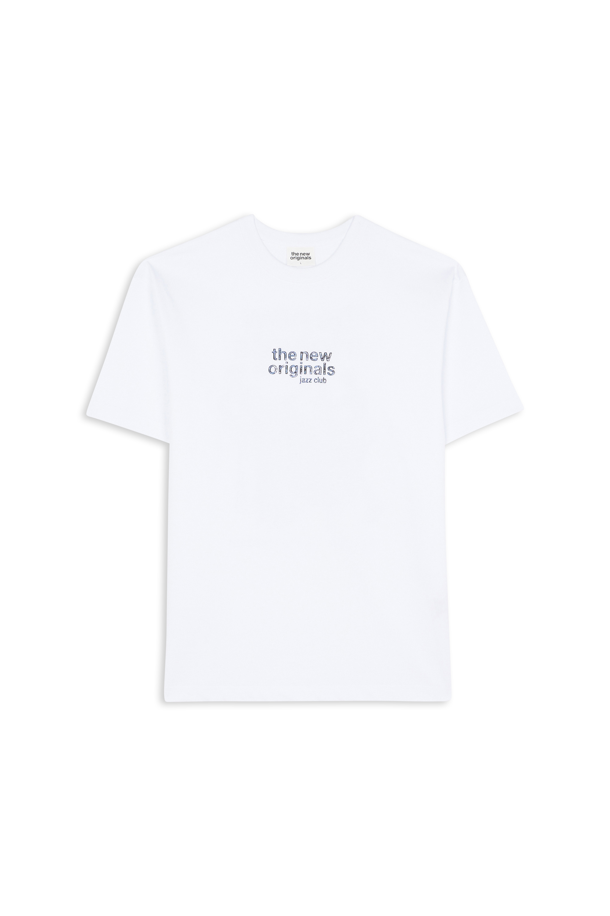 Regular-fit round-neck cotton T-shirt THE NEW ORIGINALS White