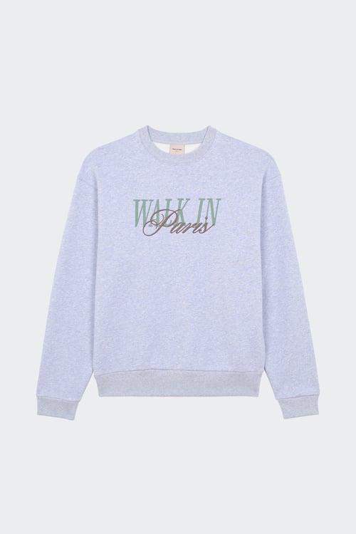 WALK IN PARIS Sweatshirt Gris