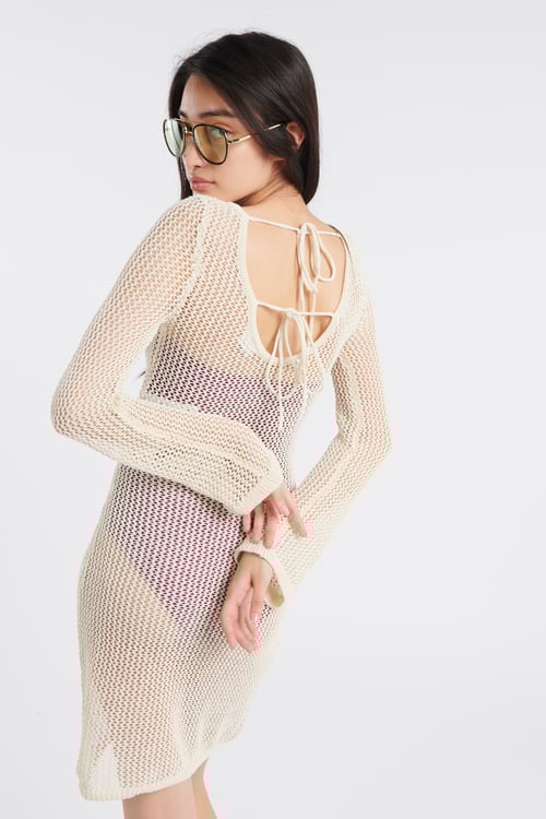 NOISY MAY Robe Blanc