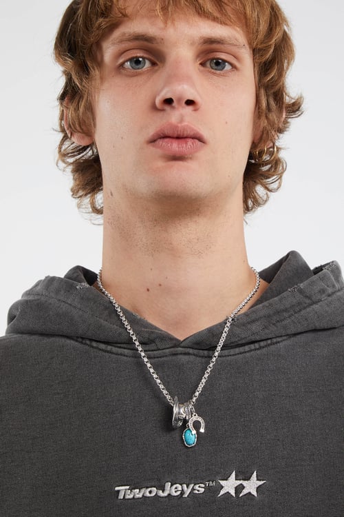TWOJEYS Collier Argent