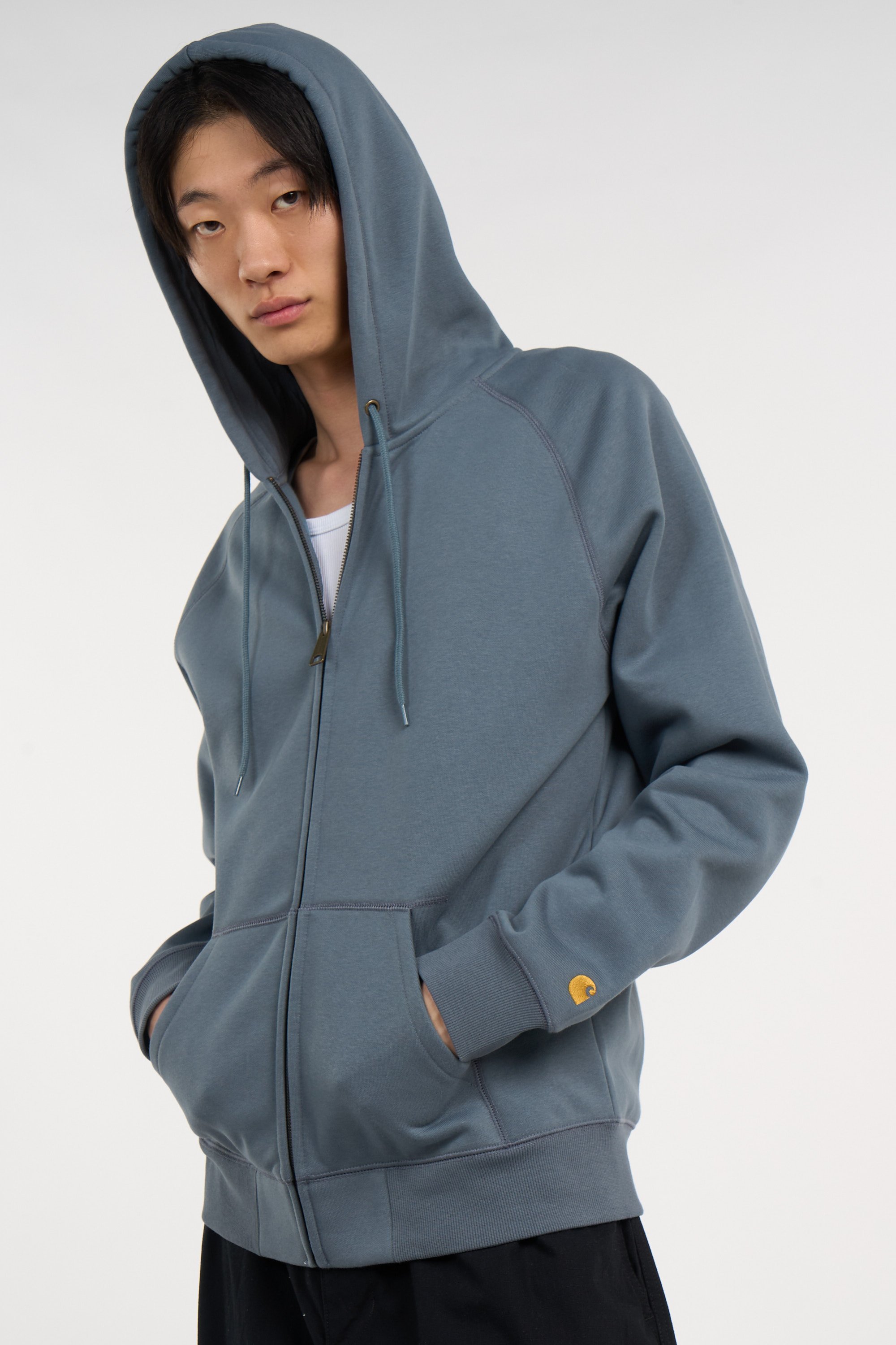 Zip-up hoodie Blue