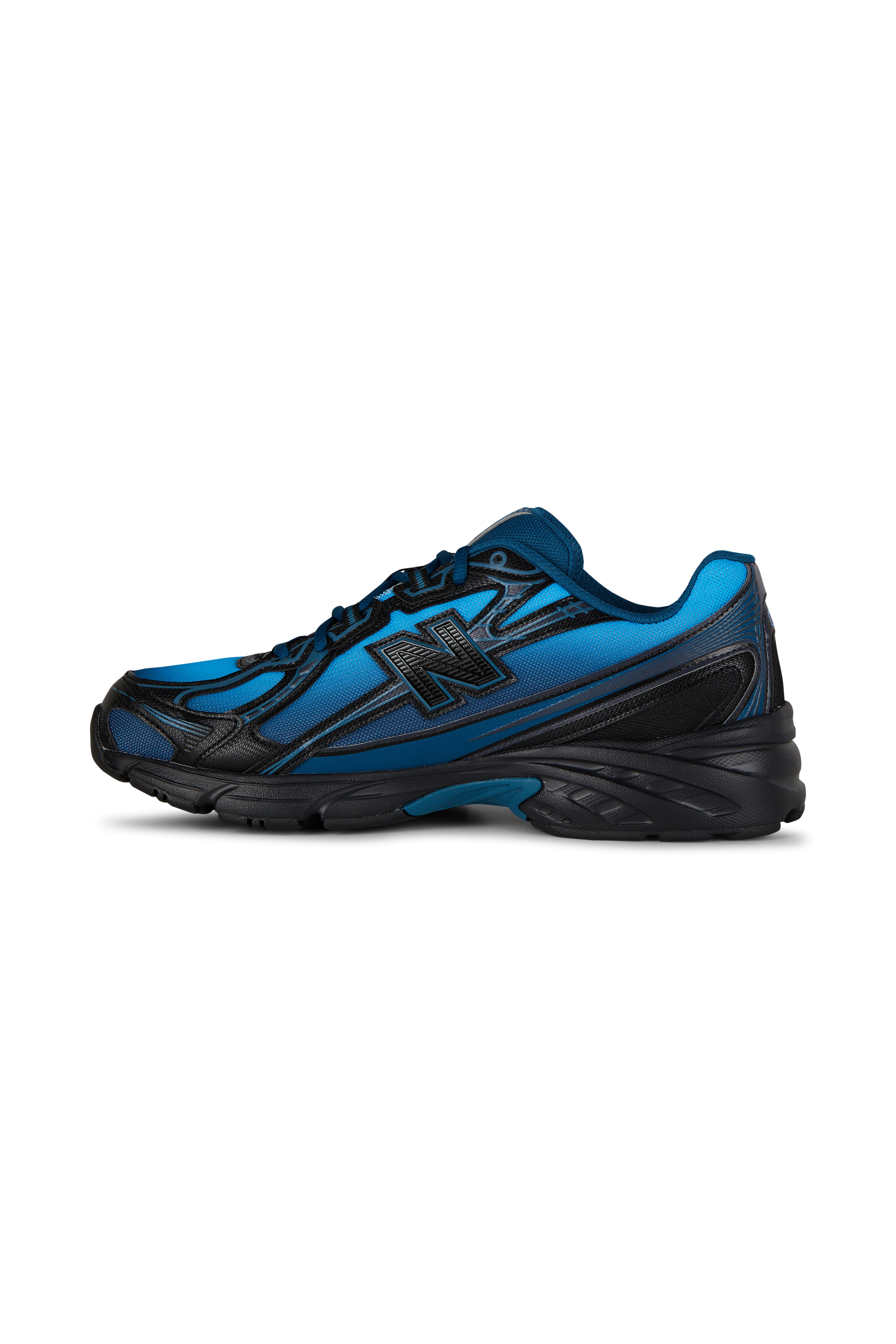 Men?s Storm 96 LO fabric and leather sneakers | Blue NEW BALANCE Women