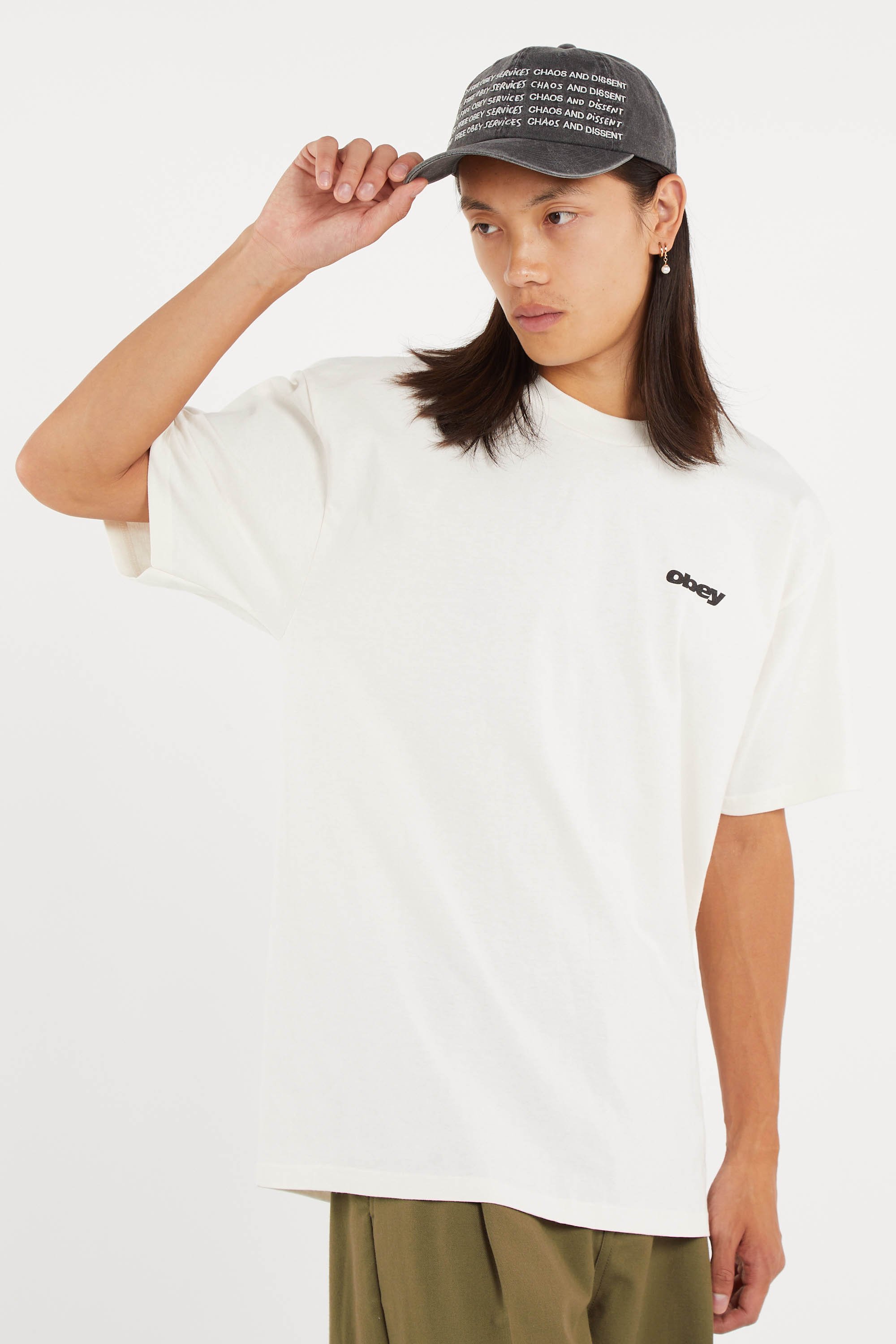 T-shirt | Beige OBEY Homme