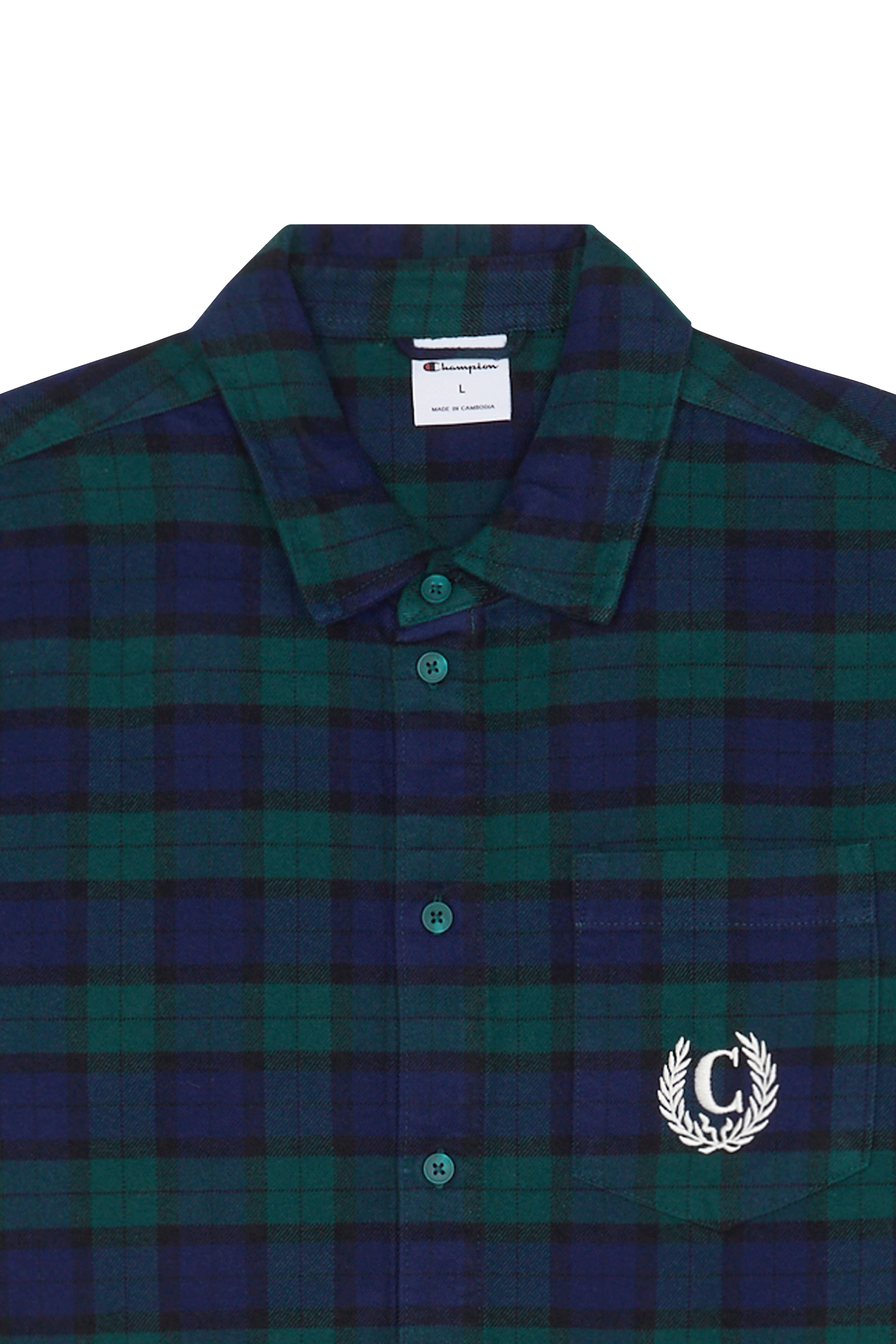 Chemise | Vert CHAMPION Homme