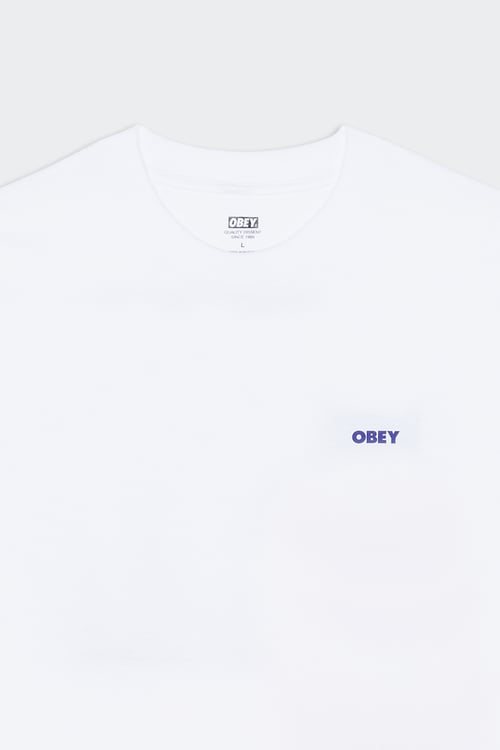 OBEY T-shirt Blanc