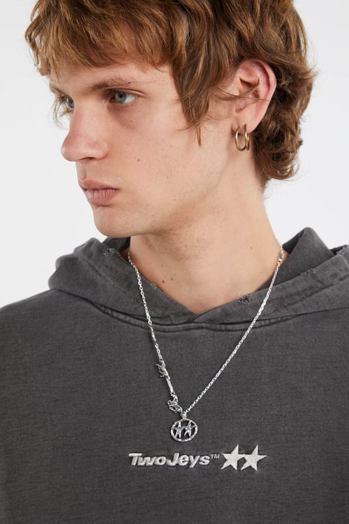 TWOJEYS Collier Argent