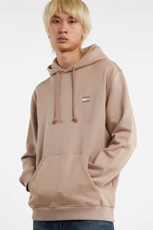 TOMMY JEANS Hoodie Beige