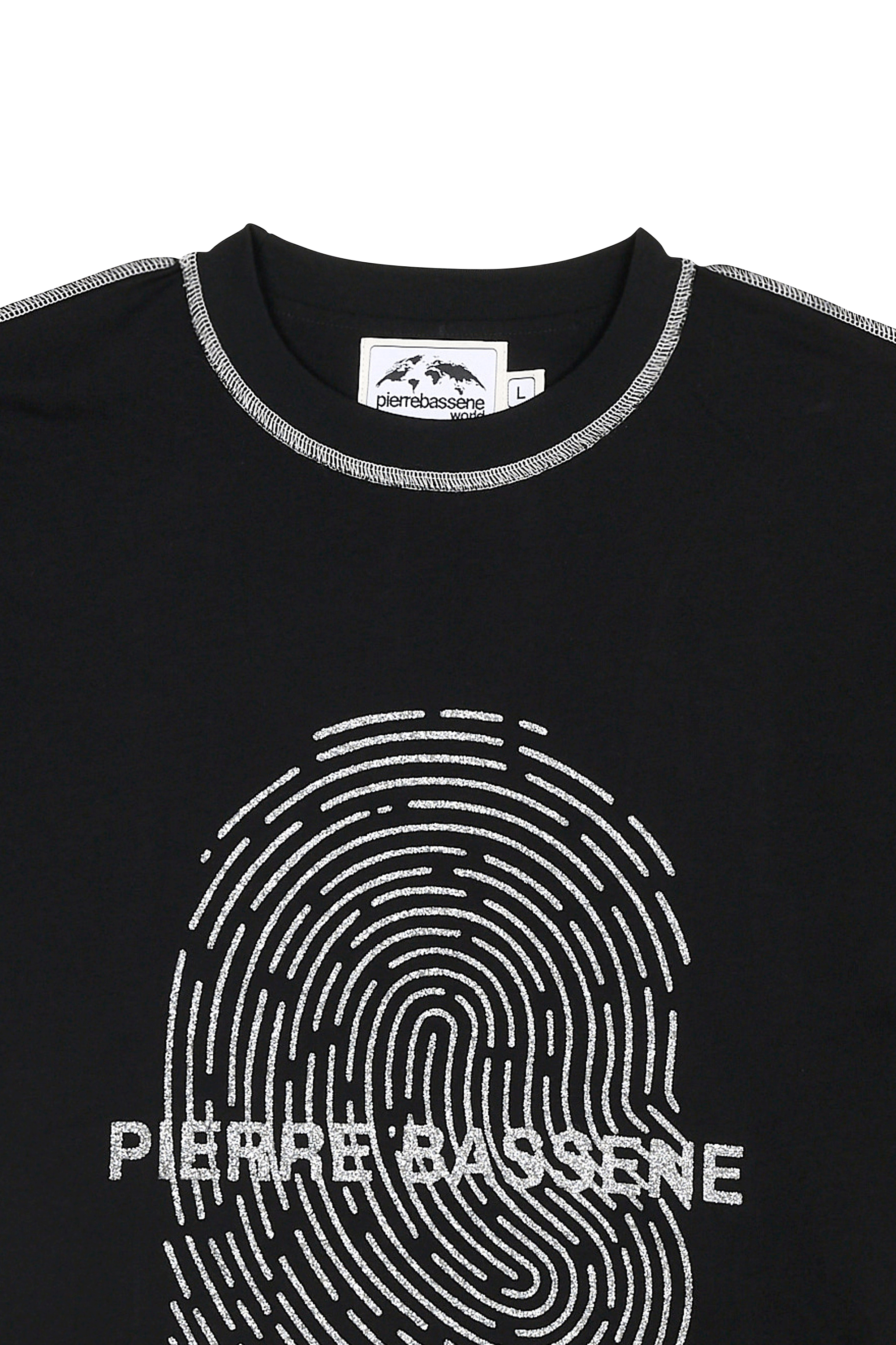 T-shirt | Noir PIERRE BASSENE WORLD Homme