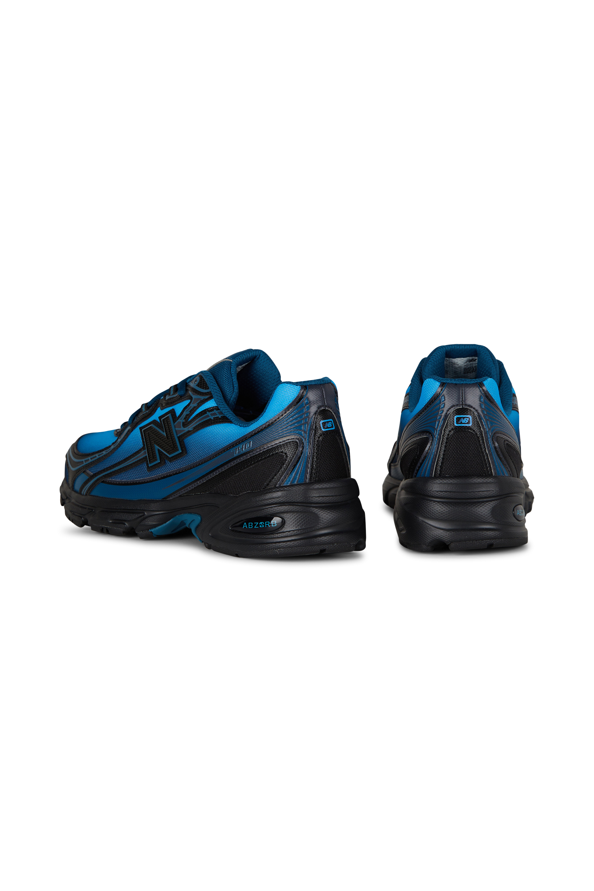 Men?s Storm 96 LO fabric and leather sneakers | Blue NEW BALANCE Women