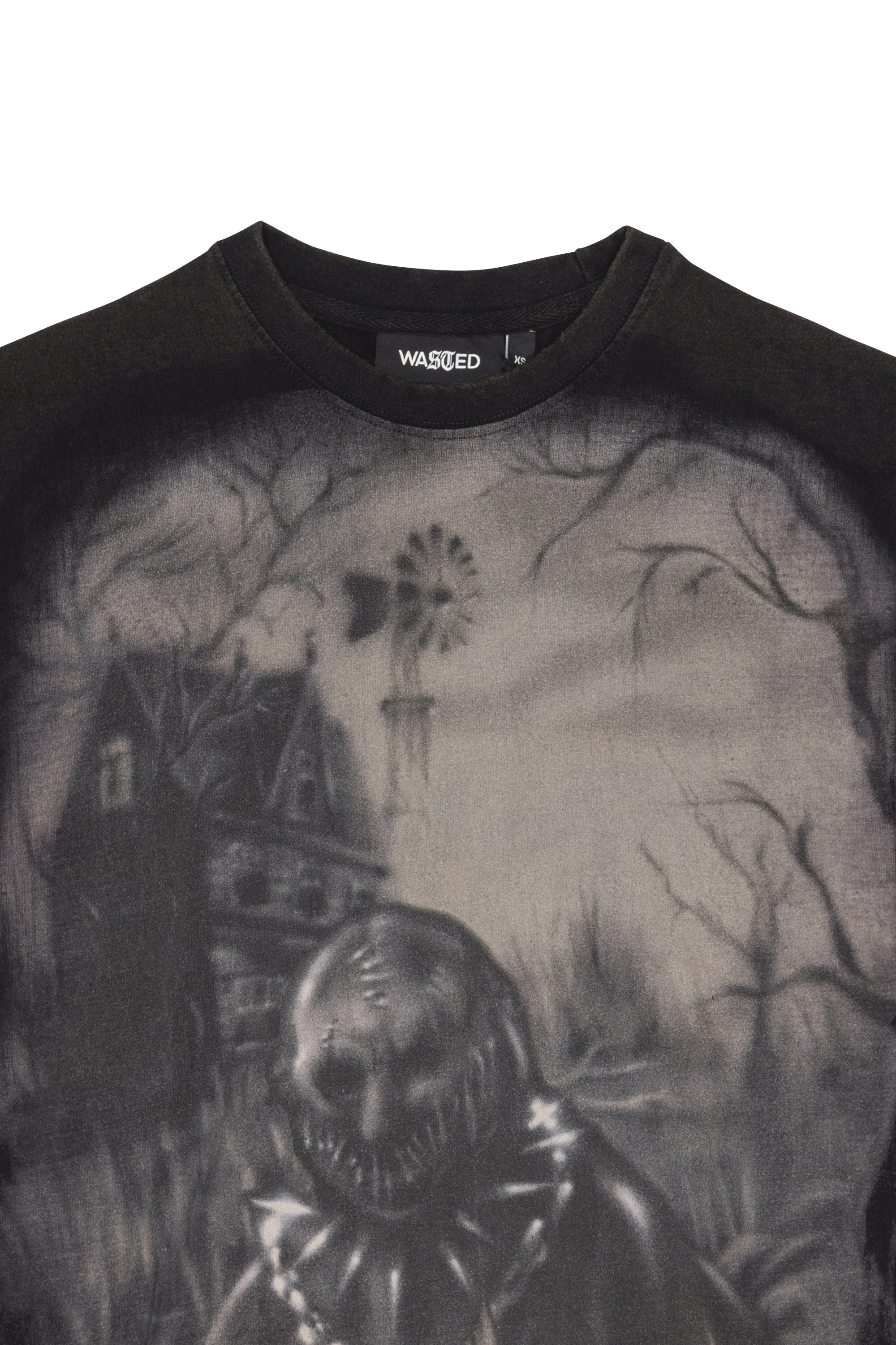 T-shirt | Noir WASTED Homme