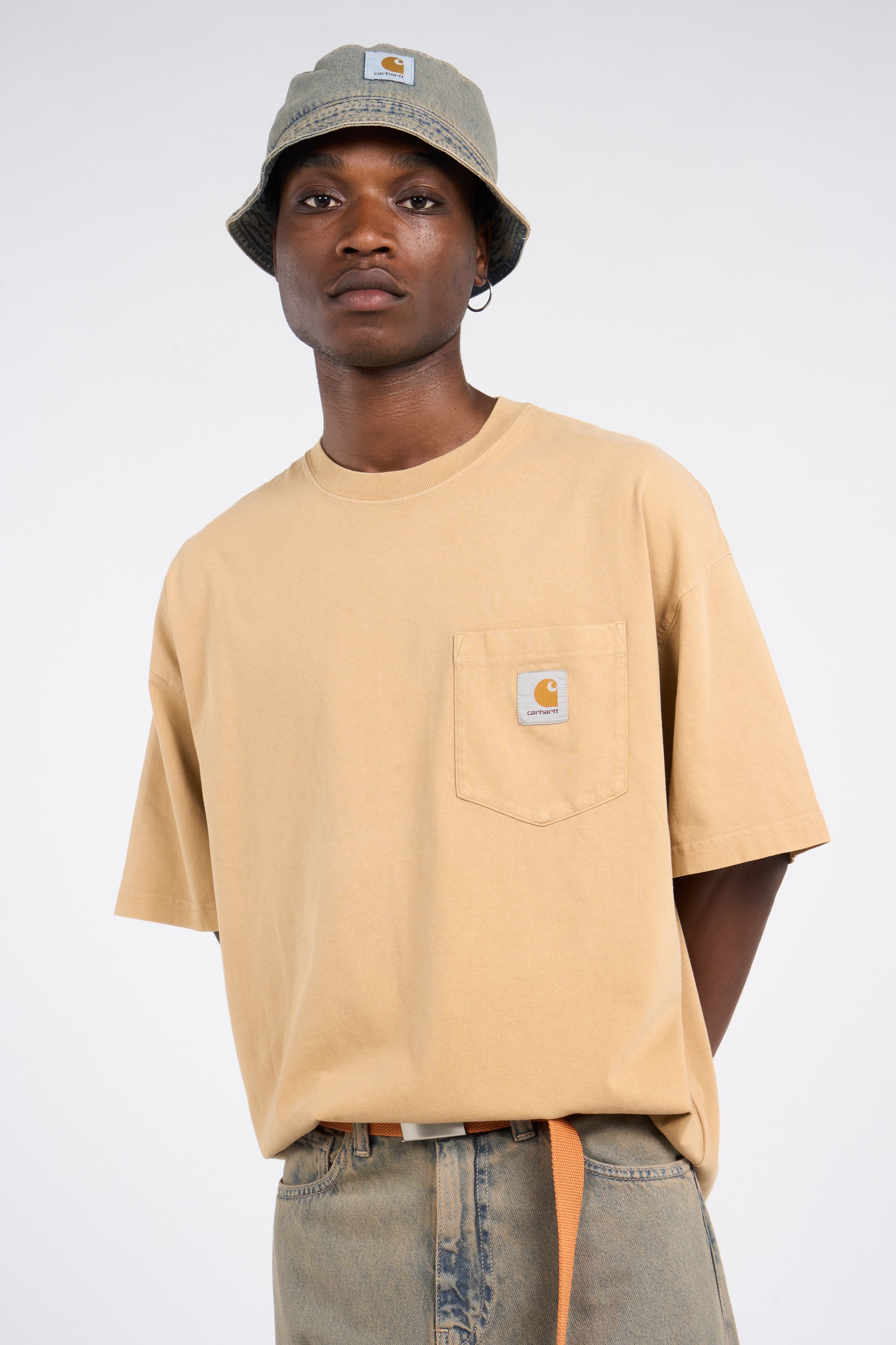 T-shirt | Beige by CARHARTT WIP T-shirt Beige