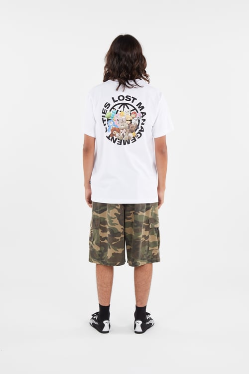 LOST MANAGEMENT CITIES T-shirt Blanc