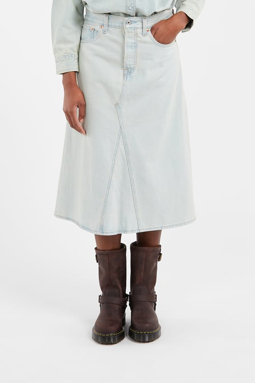 LEVI'S Jupe Bleu