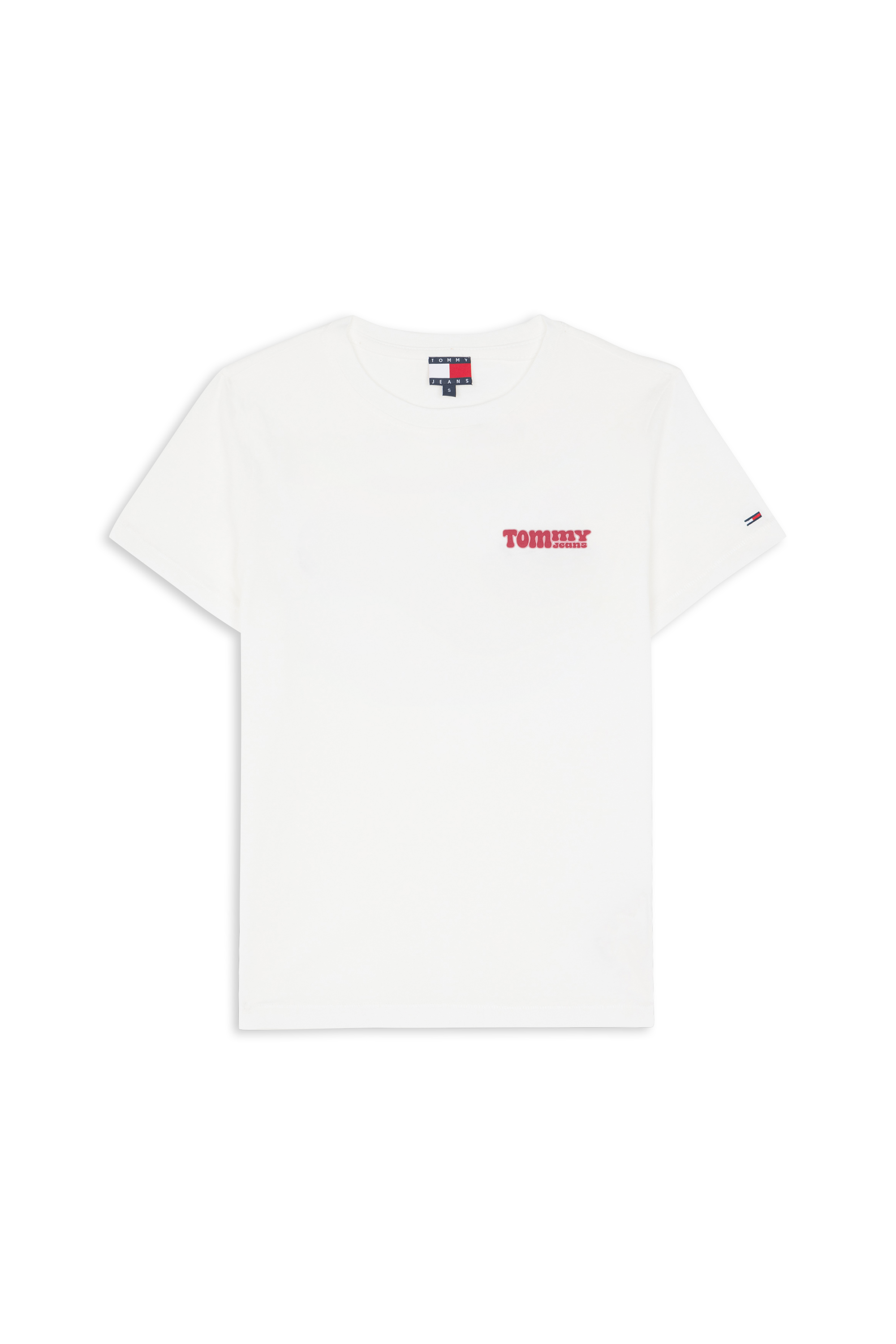 Regular-fit round-neck cotton T-shirt White