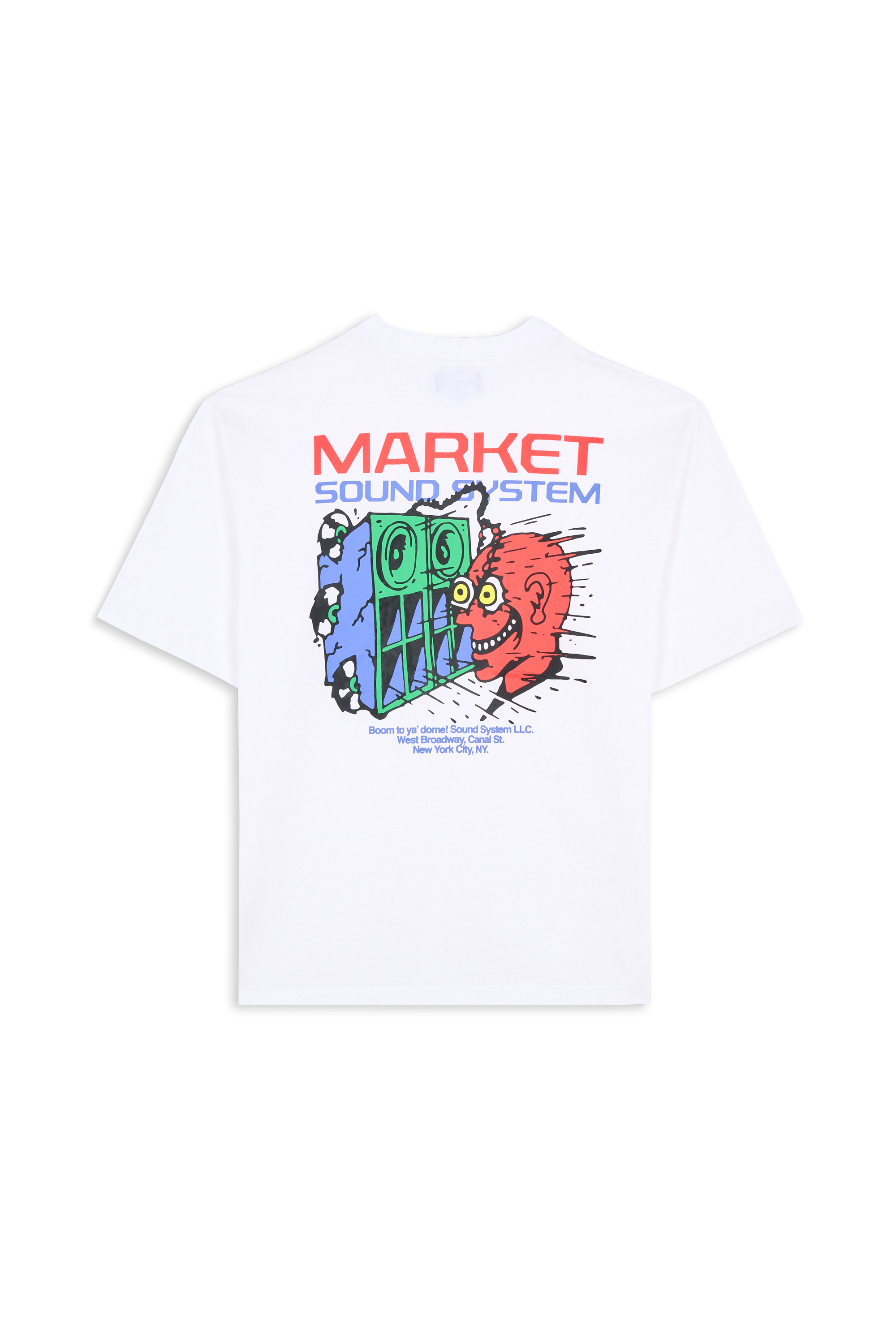 T-shirt MARKET Blanc