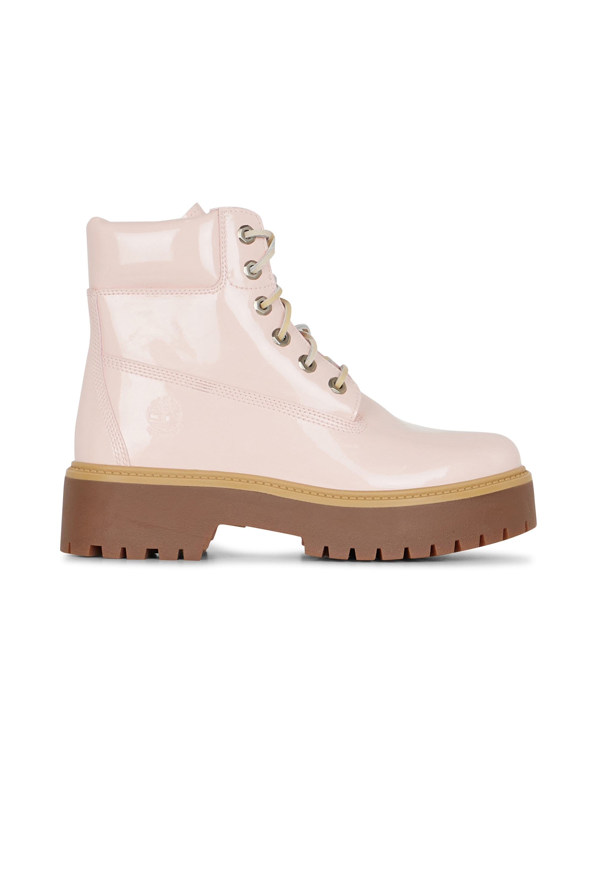 Boots STONE STREET Light pink patent leather