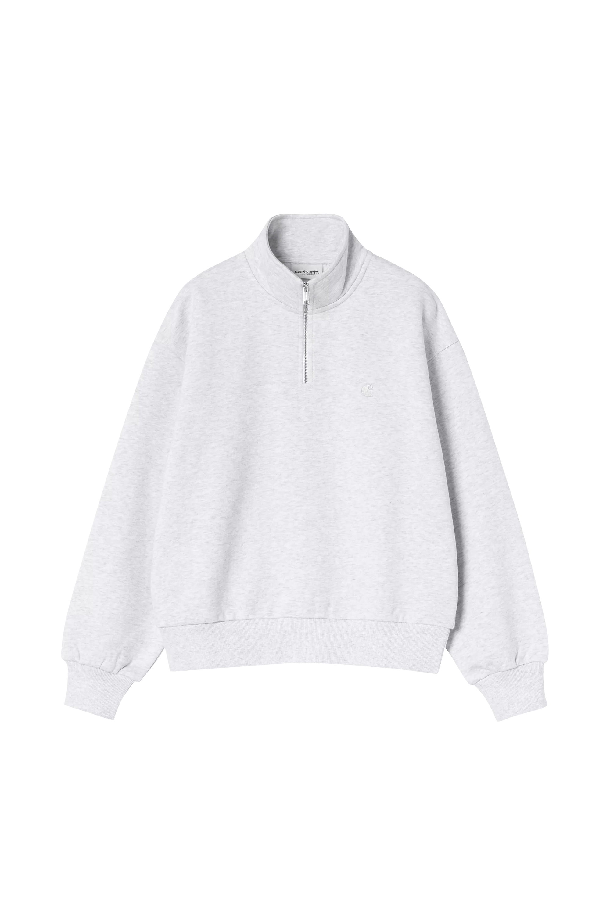 Sweater W CASEY HIGH NECK Ash heather - silver