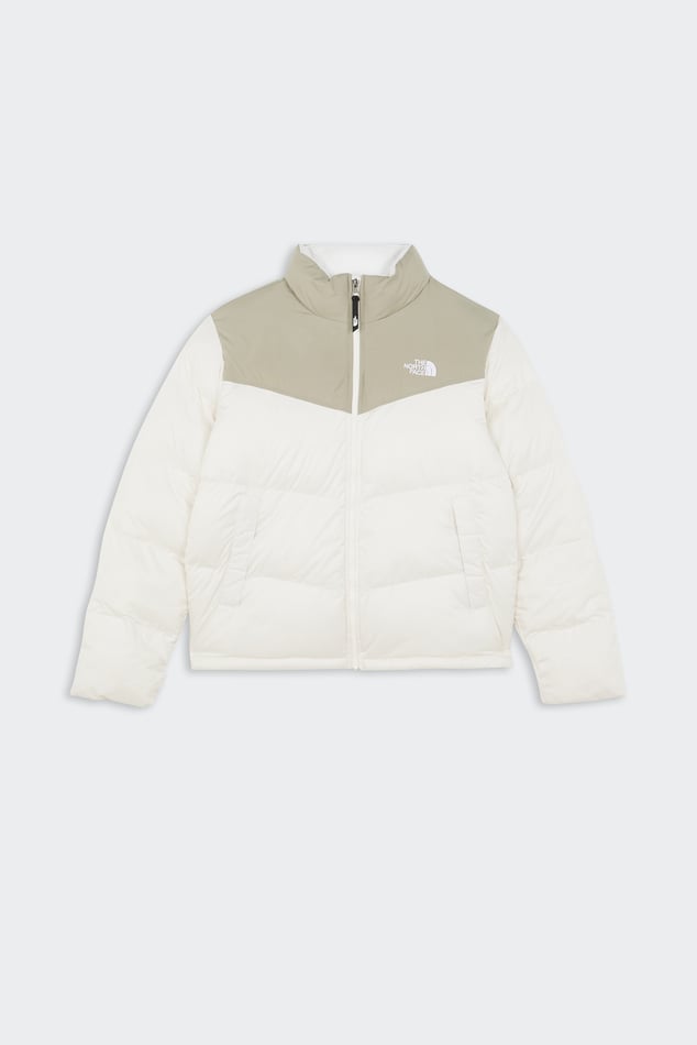 Nike cream high neck puffer jacket shop