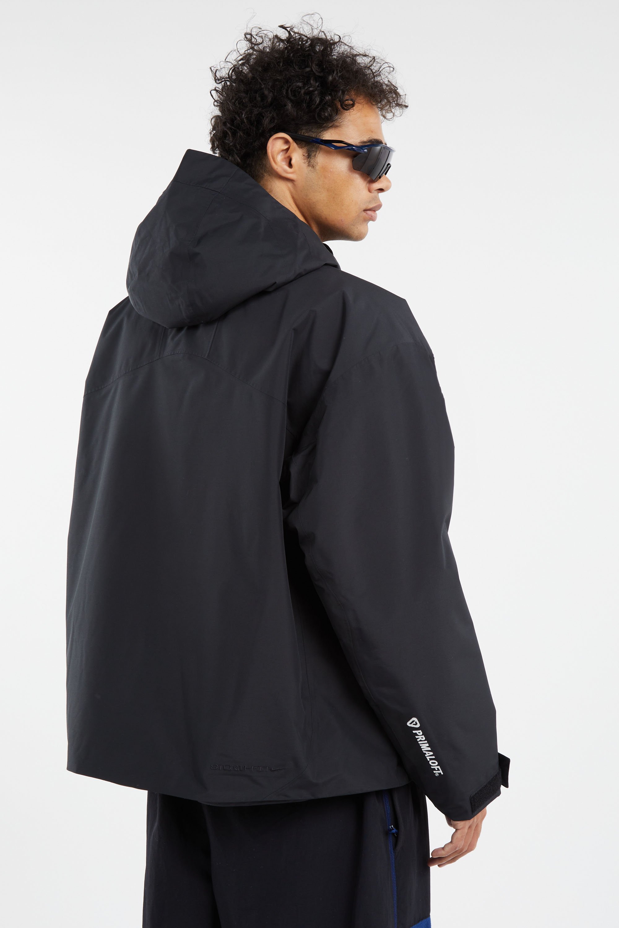 Lightweight quilted padded jacket with high neck Acg Black